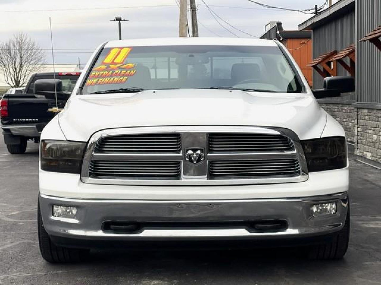 2011 WHITE RAM 1500 QUAD (1D7RV1GT9BS) with an V8,5.7L(345 CID),OHV engine, AUTOMATIC transmission, located at 14600 Frazho Road, Warren, MI, 48089, (586) 776-3400, 42.485996, -82.974220 - Photo#3