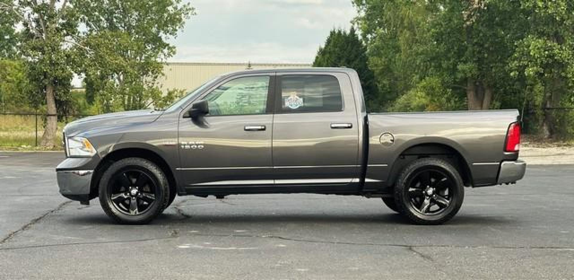 2016 GREY RAM 1500 (1C6RR7LT5GS) with an V8,5.7L(345 CID),OHV engine, AUTOMATIC transmission, located at 14600 Frazho Road, Warren, MI, 48089, (586) 776-3400, 42.485996, -82.974220 - Photo#0