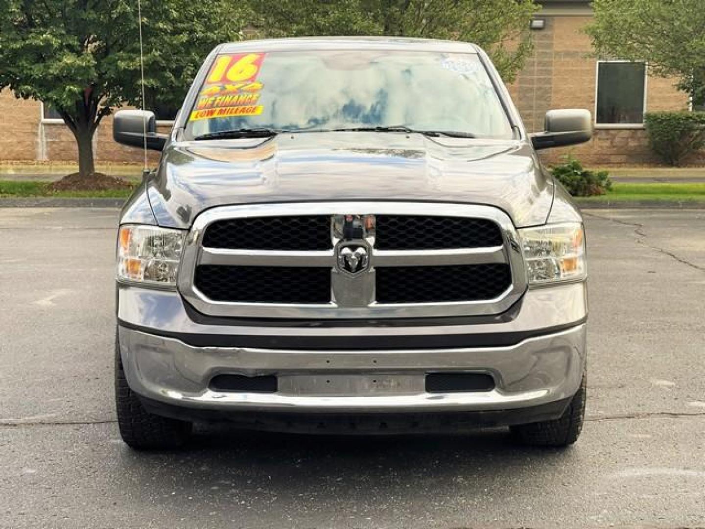 2016 GREY RAM 1500 (1C6RR7LT5GS) with an V8,5.7L(345 CID),OHV engine, AUTOMATIC transmission, located at 14600 Frazho Road, Warren, MI, 48089, (586) 776-3400, 42.485996, -82.974220 - Photo#2