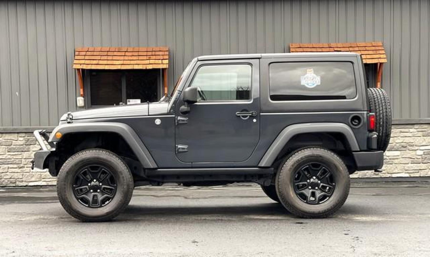 2017 RHINO JEEP WRANGLER (1C4AJWAG5HL) with an V6,3.6L(220 CID),DOHC engine, MANUAL transmission, located at 14600 Frazho Road, Warren, MI, 48089, (586) 776-3400, 42.485996, -82.974220 - Photo#5