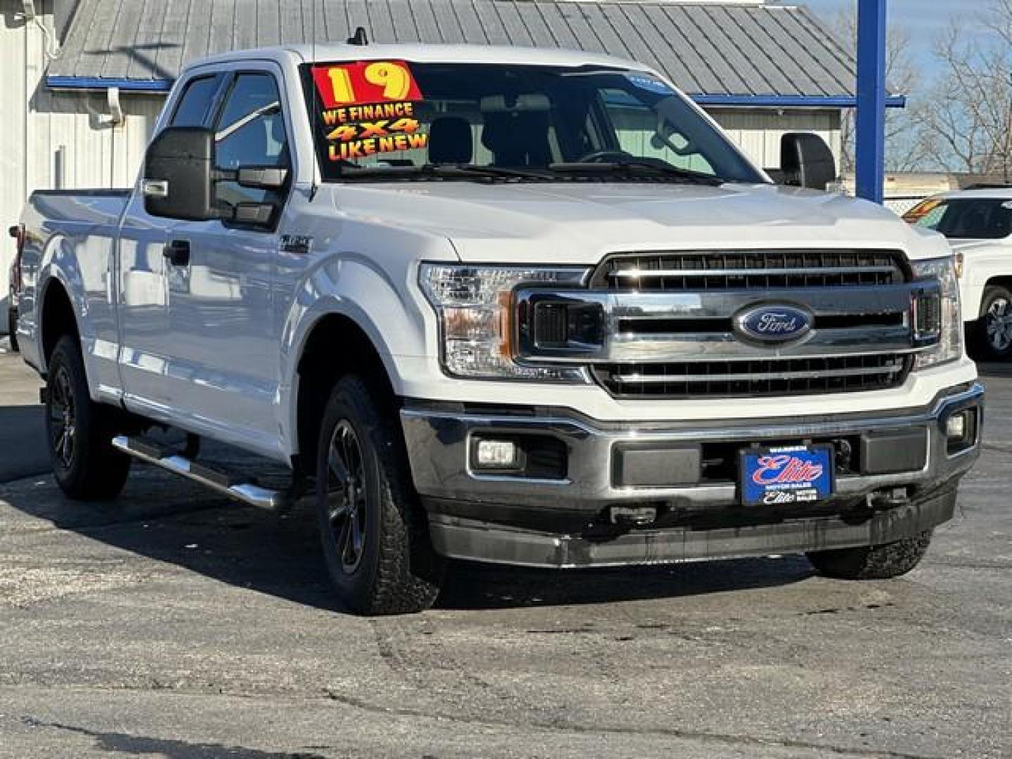 2019 WHITE FORD F-150 (1FTFX1E44KK) with an V6,3.5L(213 CID),DOHC engine, AUTOMATIC transmission, located at 14600 Frazho Road, Warren, MI, 48089, (586) 776-3400, 42.485996, -82.974220 - Photo#2