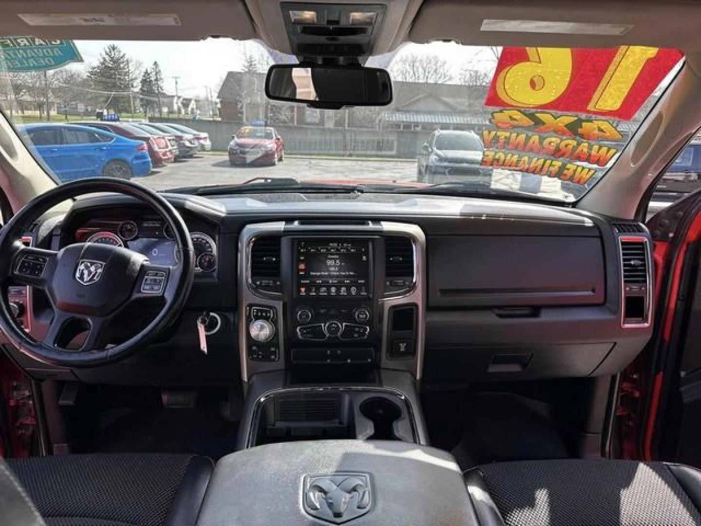 2016 RED RAM 1500 (1C6RR7MT4GS) with an V8,5.7L(345 CID),OHV engine, AUTOMATIC transmission, located at 14600 Frazho Road, Warren, MI, 48089, (586) 776-3400, 42.485996, -82.974220 - Photo#13