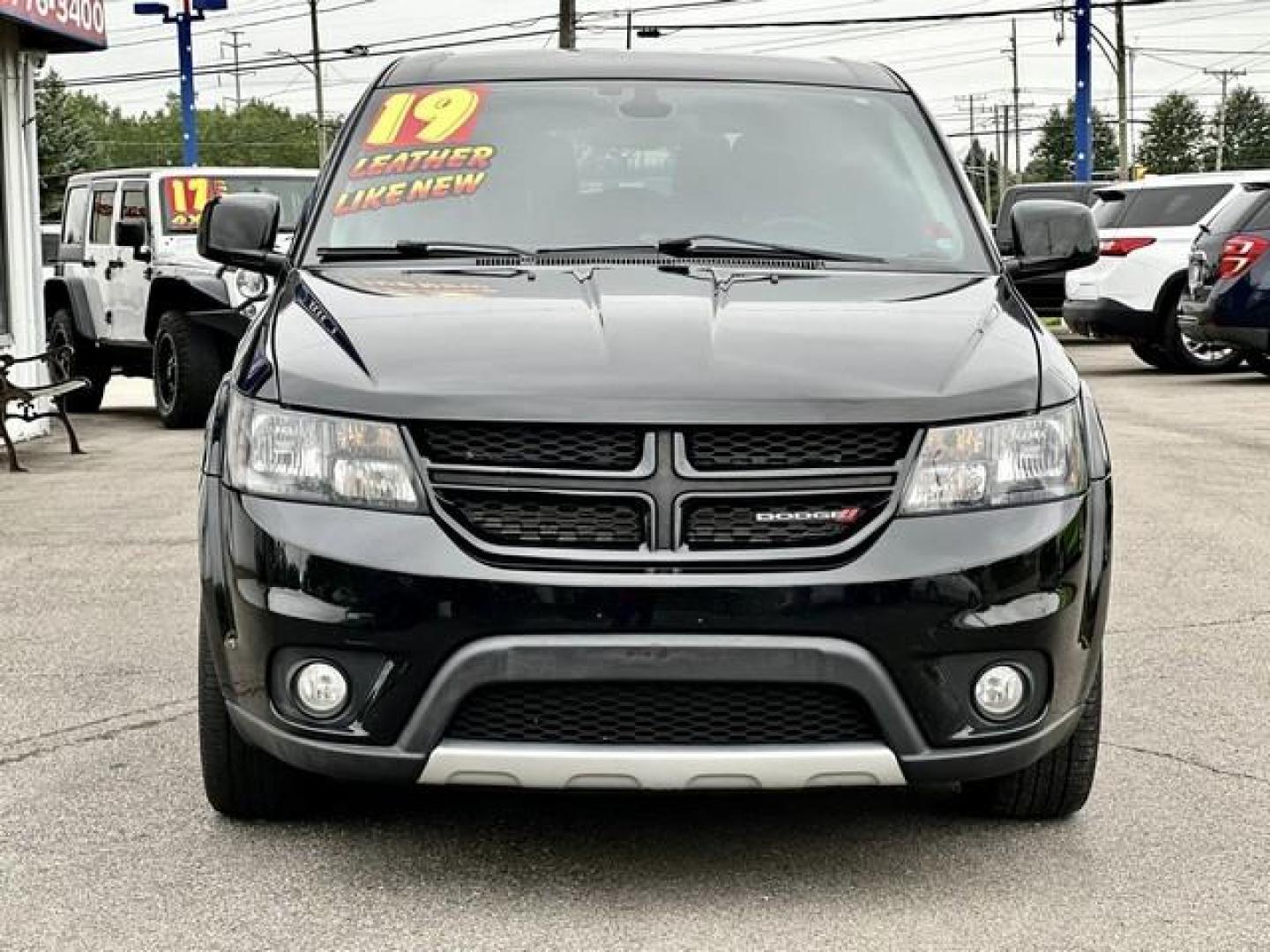 2019 BLACK DODGE JOURNEY (3C4PDDEG1KT) with an V6,3.6L(220 CID),DOHC engine, AUTOMATIC transmission, located at 14600 Frazho Road, Warren, MI, 48089, (586) 776-3400, 42.485996, -82.974220 - Photo#1