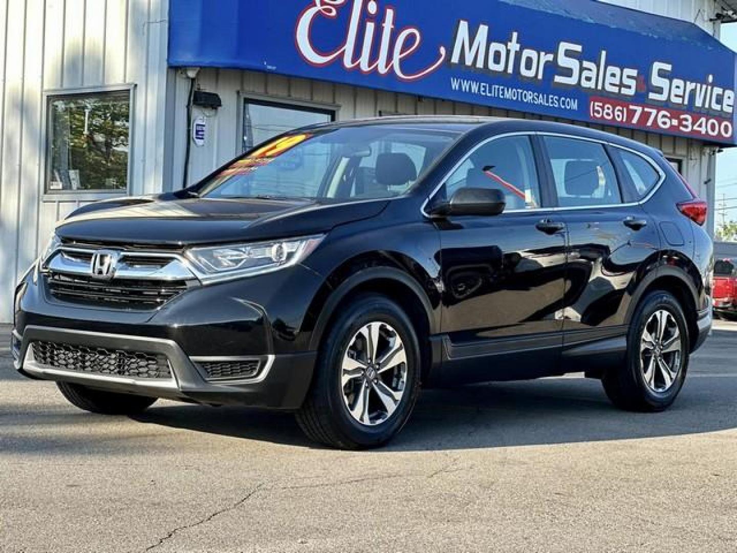 2019 BLACK HONDA CR-V (2HKRW5H39KH) with an L4,2.4L(144 CID),DOHC engine, AUTOMATIC transmission, located at 14600 Frazho Road, Warren, MI, 48089, (586) 776-3400, 42.485996, -82.974220 - Photo#0