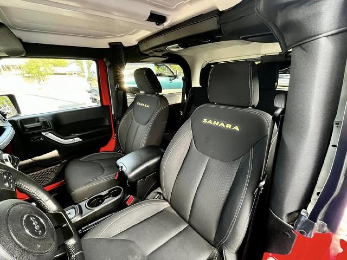 2015 FIRECRACKER RED JEEP WRANGLER (1C4AJWBG5FL) with an V6,3.6L(220 CID),DOHC engine, AUTOMATIC transmission, located at 14600 Frazho Road, Warren, MI, 48089, (586) 776-3400, 42.485996, -82.974220 - Photo#8