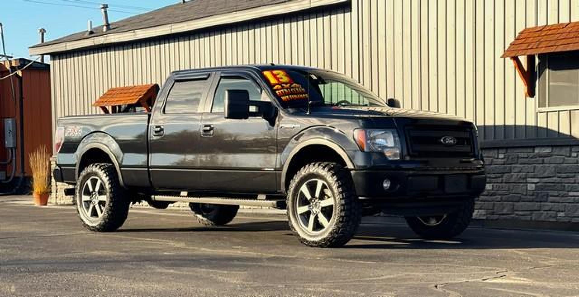 2013 BLACK FORD F-150 (1FTFW1E63DF) with an V8,6.2L(379 CID),SOHC engine, AUTOMATIC transmission, located at 14600 Frazho Road, Warren, MI, 48089, (586) 776-3400, 42.485996, -82.974220 - Photo#5