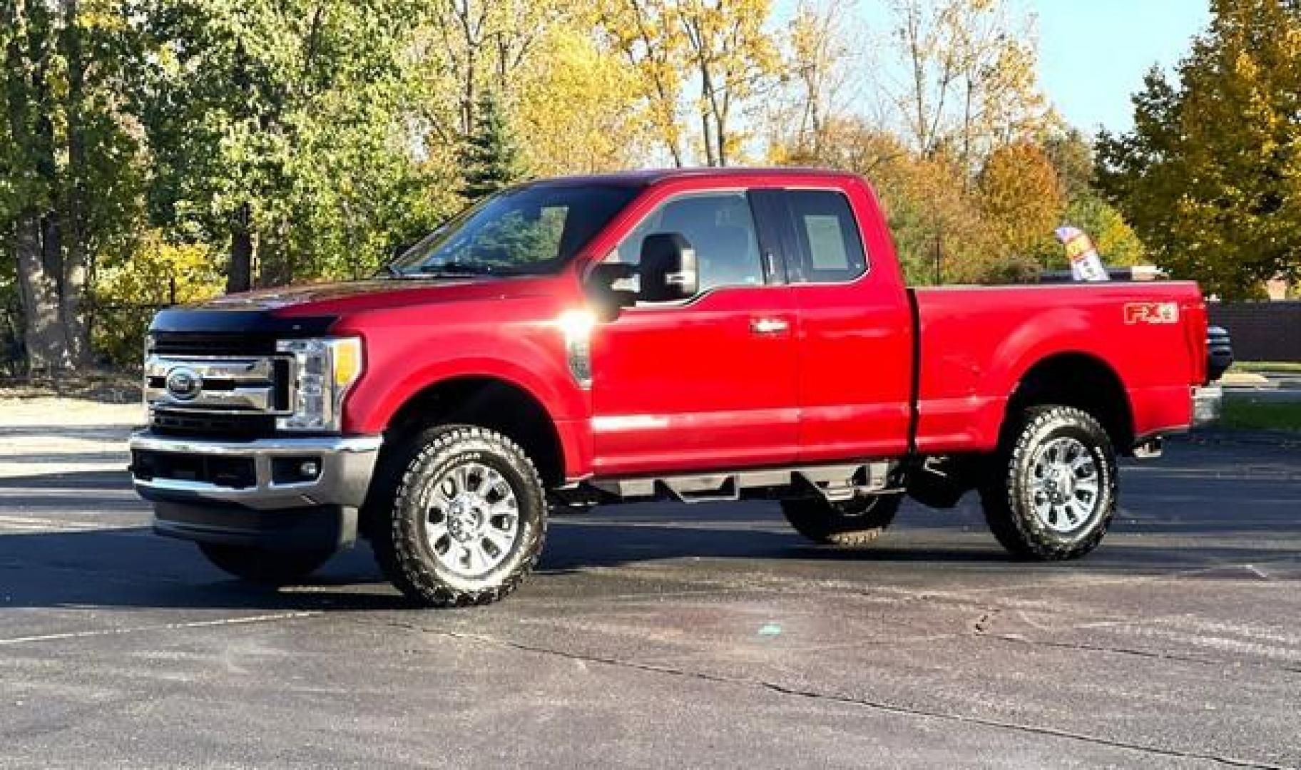 2017 RED FORD F-250 SUPER DUTY (1FT7X2BT1HE) with an V8,6.7L(406 CID),OHV engine, AUTOMATIC transmission, located at 14600 Frazho Road, Warren, MI, 48089, (586) 776-3400, 42.485996, -82.974220 - Photo#2