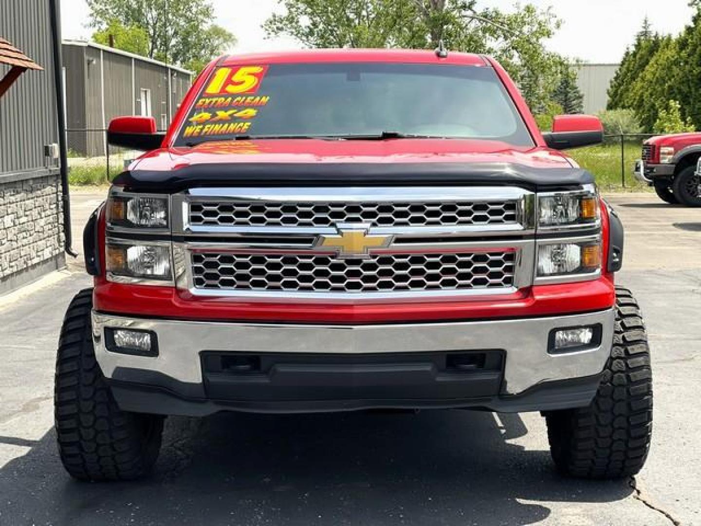 2015 RED CHEVROLET SILVERADO 1500 LT SILVERADO Z71 (3GCUKREC3FG) with an V8,5.3L(325 CID),OHV engine, AUTOMATIC transmission, located at 14600 Frazho Road, Warren, MI, 48089, (586) 776-3400, 42.485996, -82.974220 - Photo#3