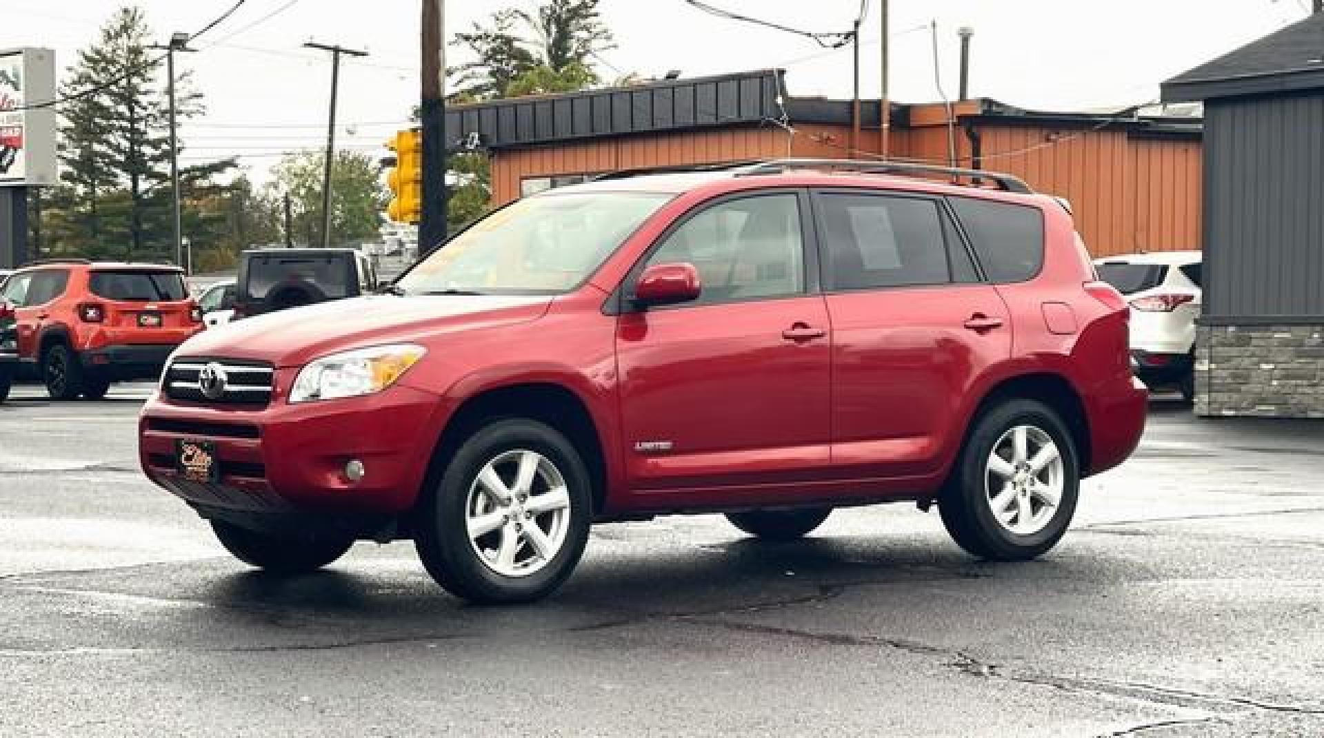 2007 RED TOYOTA RAV4 (JTMZD31V276) with an L4,2.4L(144 CID),DOHC engine, AUTOMATIC transmission, located at 14600 Frazho Road, Warren, MI, 48089, (586) 776-3400, 42.485996, -82.974220 - Photo#1