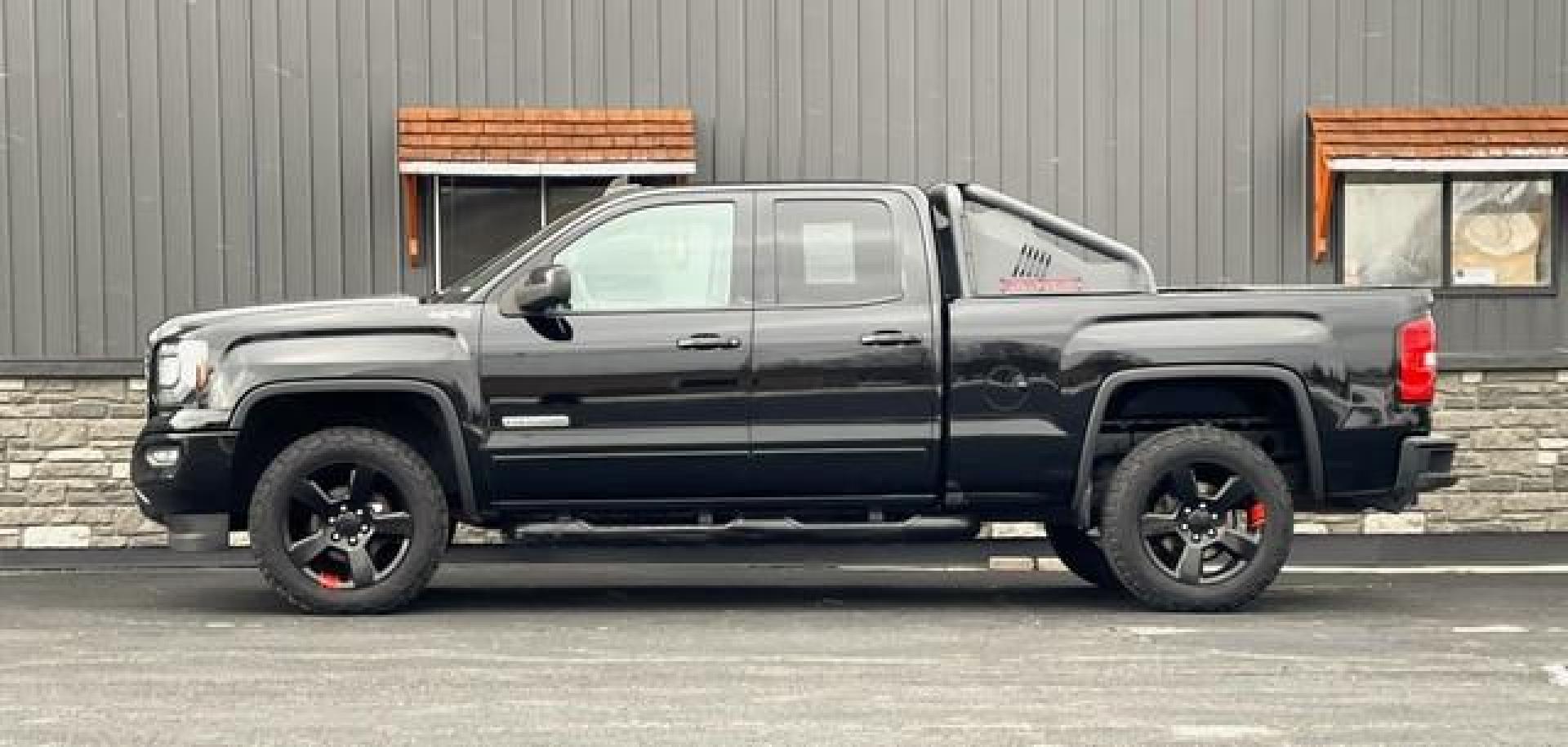 2017 BLACK GMC SIERRA 1500 (1GTV2LEC4HZ) with an V8,5.3L(325 CID),OHV engine, AUTOMATIC transmission, located at 14600 Frazho Road, Warren, MI, 48089, (586) 776-3400, 42.485996, -82.974220 - Photo#1