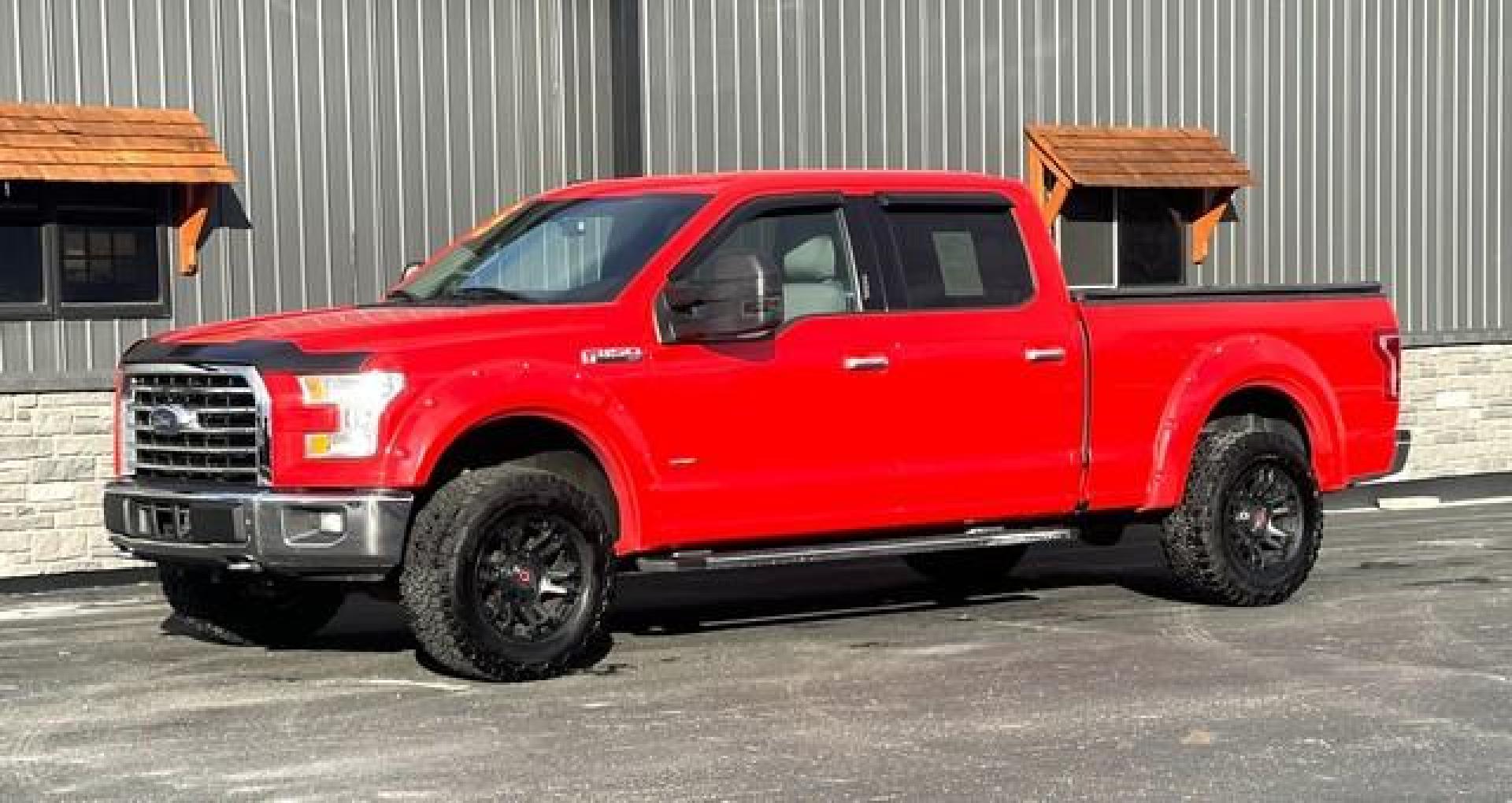 2015 RED FORD F-150 (1FTFW1EG5FK) with an V6,3.5L(213 CID),DOHC engine, AUTOMATIC transmission, located at 14600 Frazho Road, Warren, MI, 48089, (586) 776-3400, 42.485996, -82.974220 - Photo#3