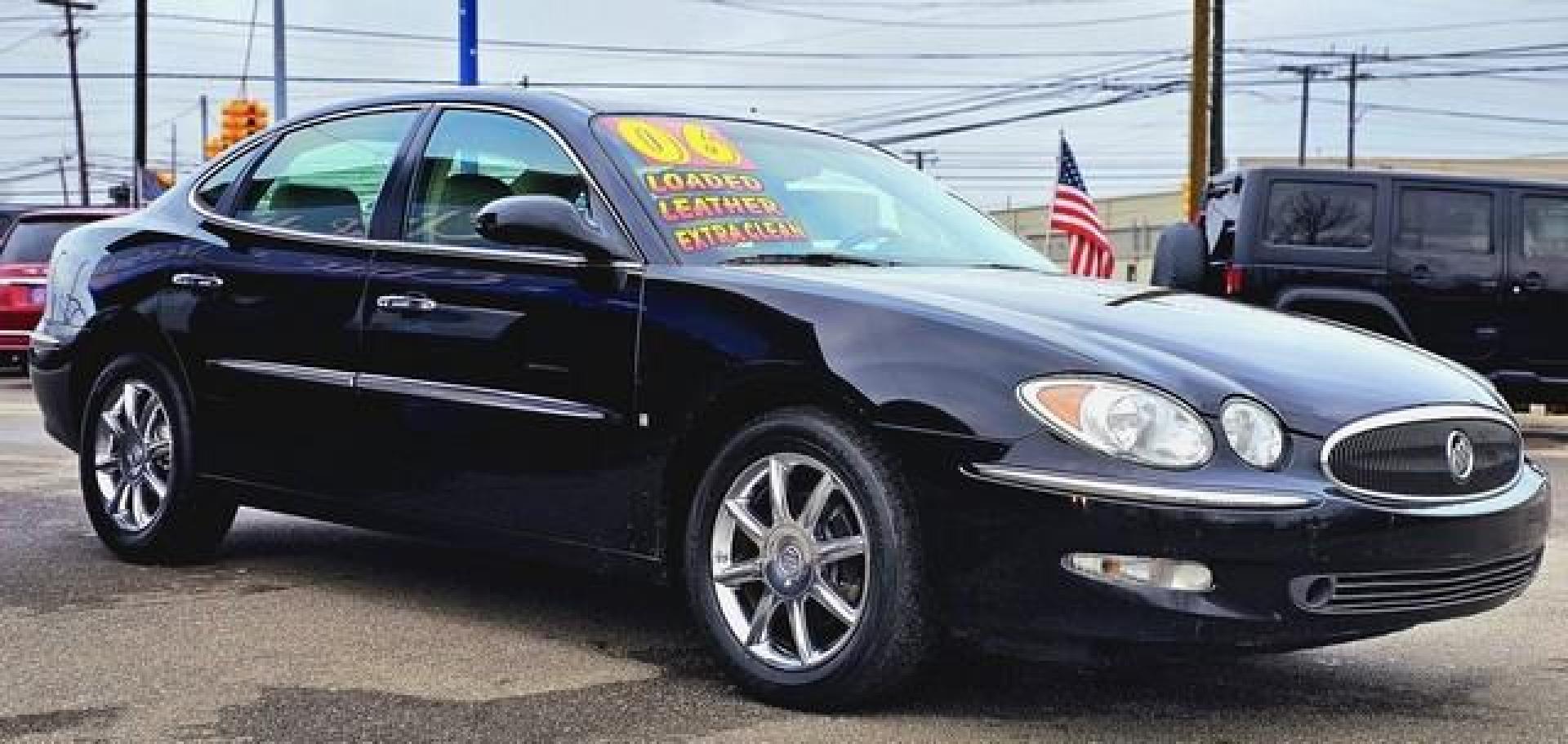 2006 BLACK BUICK LACROSSE (2G4WE587X61) with an V6,3.6L(217 CID),DOHC engine, AUTOMATIC transmission, located at 14600 Frazho Road, Warren, MI, 48089, (586) 776-3400, 42.485996, -82.974220 - Photo#2