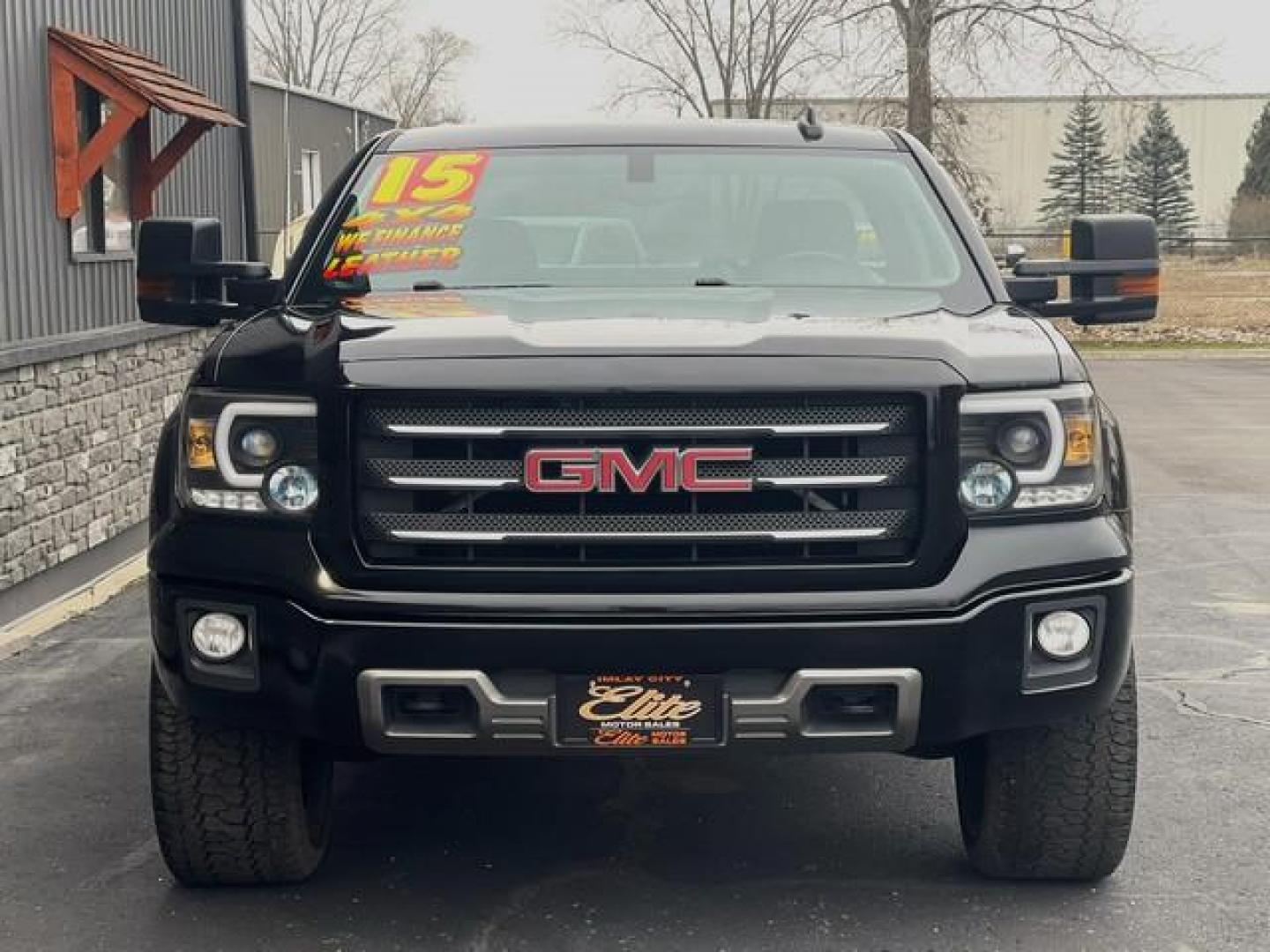 2015 BLACK GMC SIERRA 1500 (1GTV2VEC3FZ) with an V8,5.3L(325 CID),OHV engine, AUTOMATIC transmission, located at 14600 Frazho Road, Warren, MI, 48089, (586) 776-3400, 42.485996, -82.974220 - Photo#5