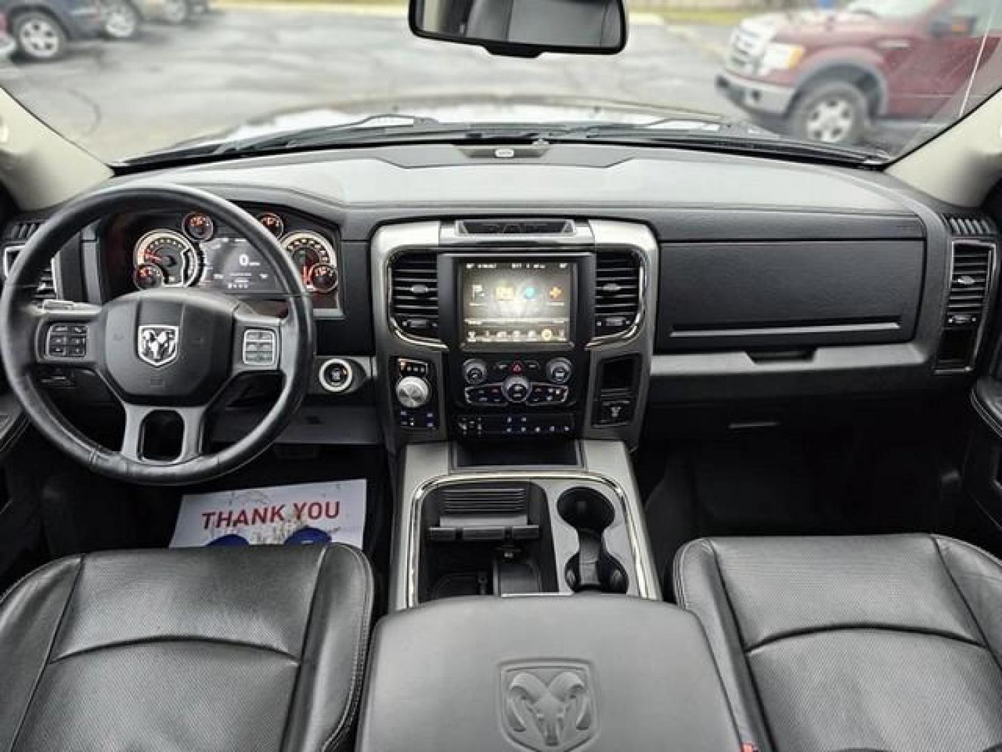 2016 GRAY RAM 1500 (1C6RR7MT4GS) with an V8,5.7L(345 CID),OHV engine, AUTOMATIC transmission, located at 14600 Frazho Road, Warren, MI, 48089, (586) 776-3400, 42.485996, -82.974220 - Photo#8