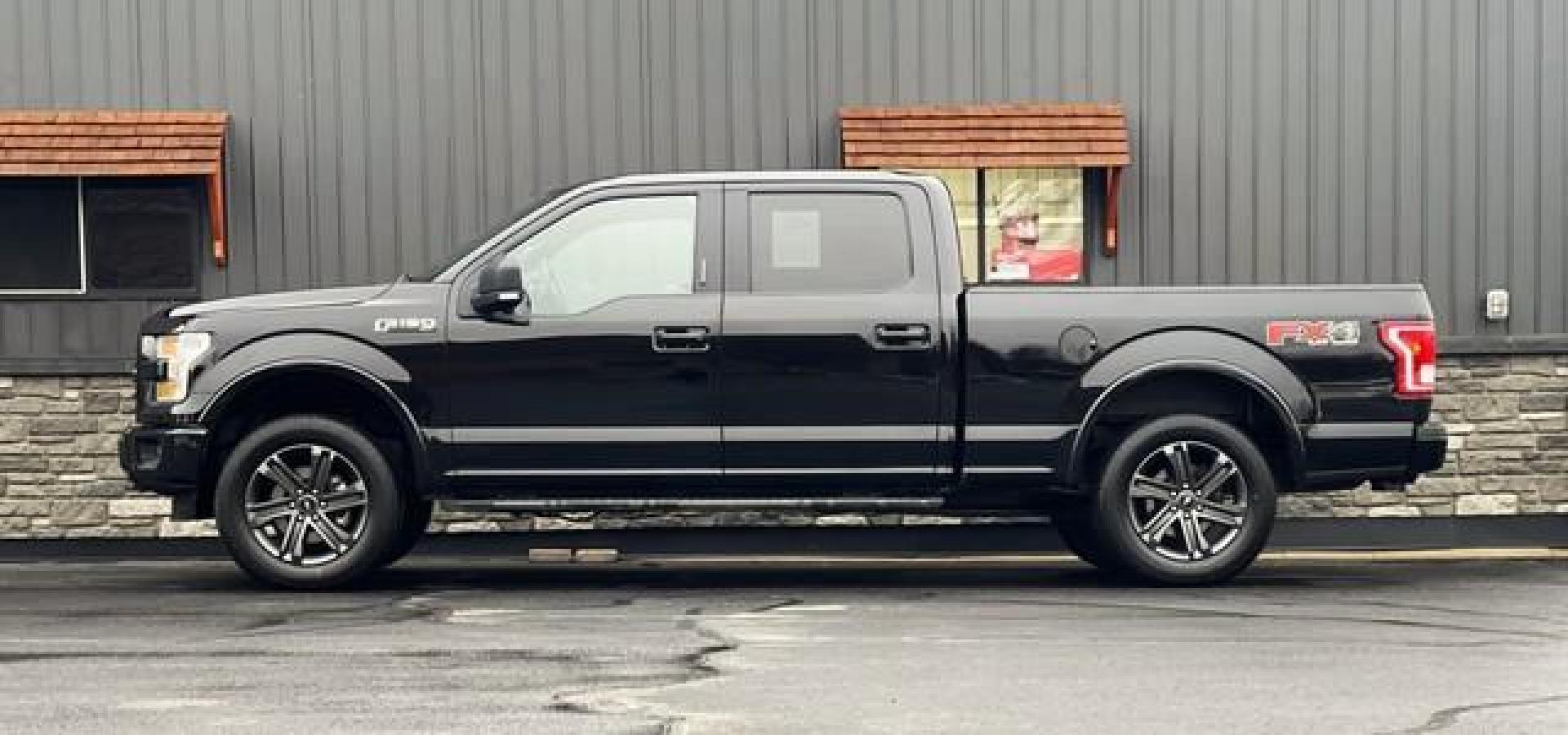 2016 BLACK FORD F-150 (1FTFW1EF4GF) with an V8,5.0L(302 CID),DOHC engine, AUTOMATIC transmission, located at 14600 Frazho Road, Warren, MI, 48089, (586) 776-3400, 42.485996, -82.974220 - Photo#1