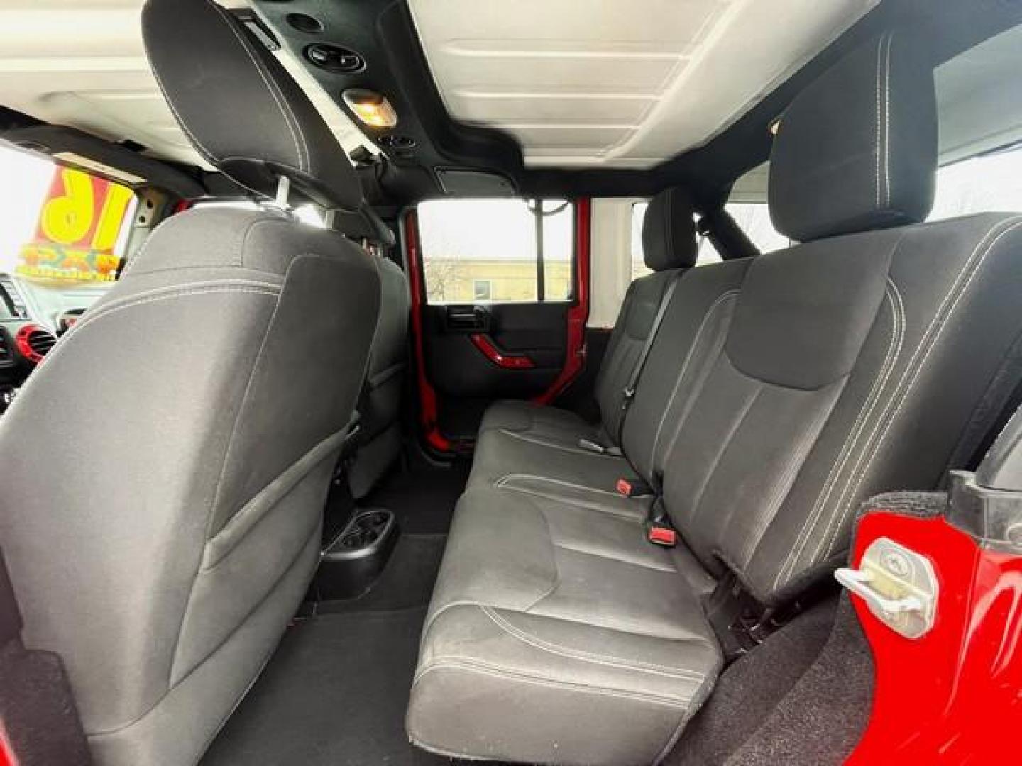 2016 RED JEEP WRANGLER (1C4BJWEG3GL) with an V6,3.6L(220 CID),DOHC engine, AUTOMATIC transmission, located at 14600 Frazho Road, Warren, MI, 48089, (586) 776-3400, 42.485996, -82.974220 - Photo#8