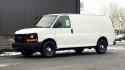 2014 WHITE CHEVROLET EXPRESS 2500 (1GCWGFBA8E1) with an V8,4.8L(294 CID),OHV engine, AUTOMATIC transmission, located at 14600 Frazho Road, Warren, MI, 48089, (586) 776-3400, 42.485996, -82.974220 - Photo#2