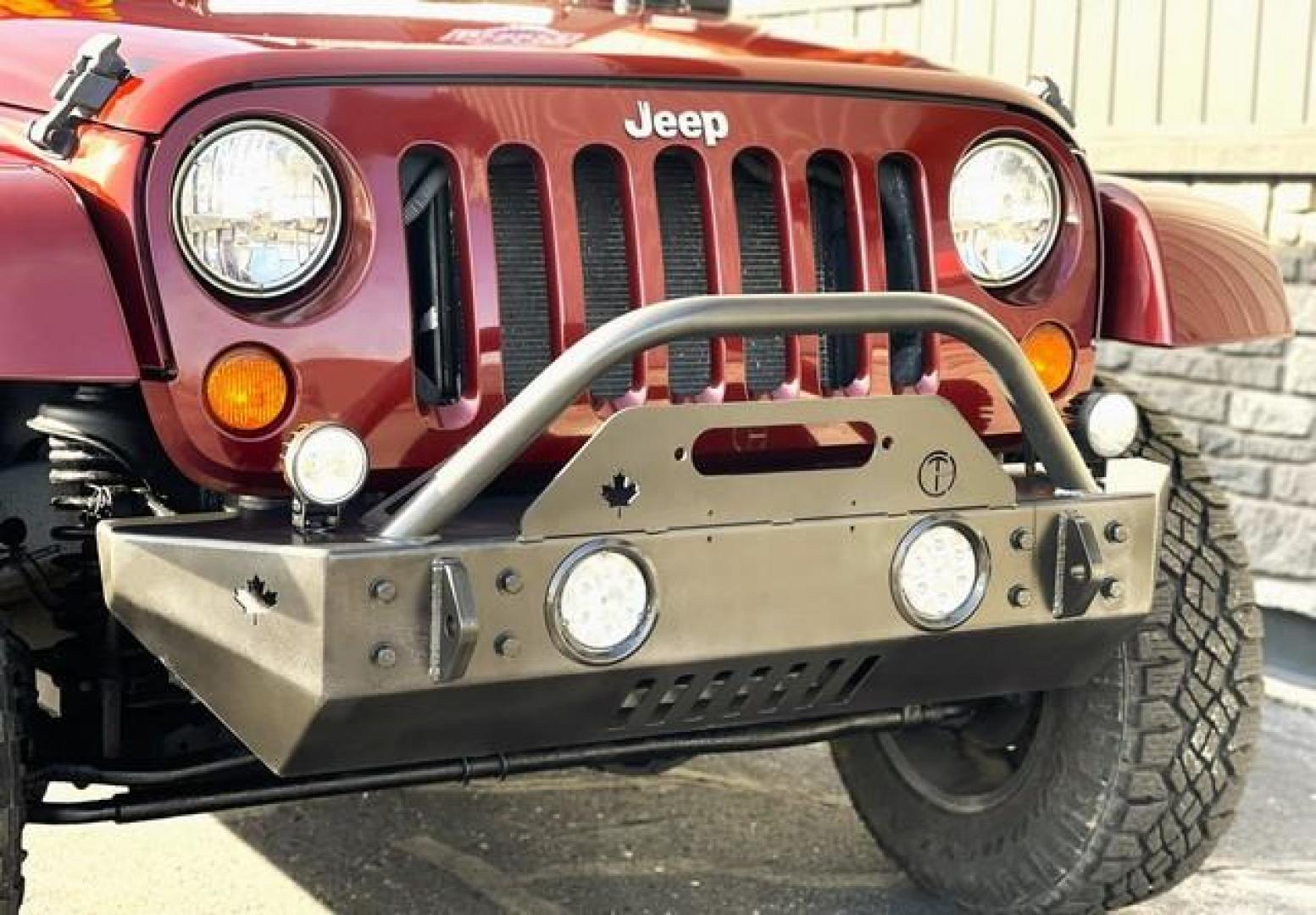 2008 RED ROCK JEEP WRANGLER (1J4FA54128L) with an V6,3.8L(231 CID),OHV engine, AUTOMATIC transmission, located at 14600 Frazho Road, Warren, MI, 48089, (586) 776-3400, 42.485996, -82.974220 - Photo#8