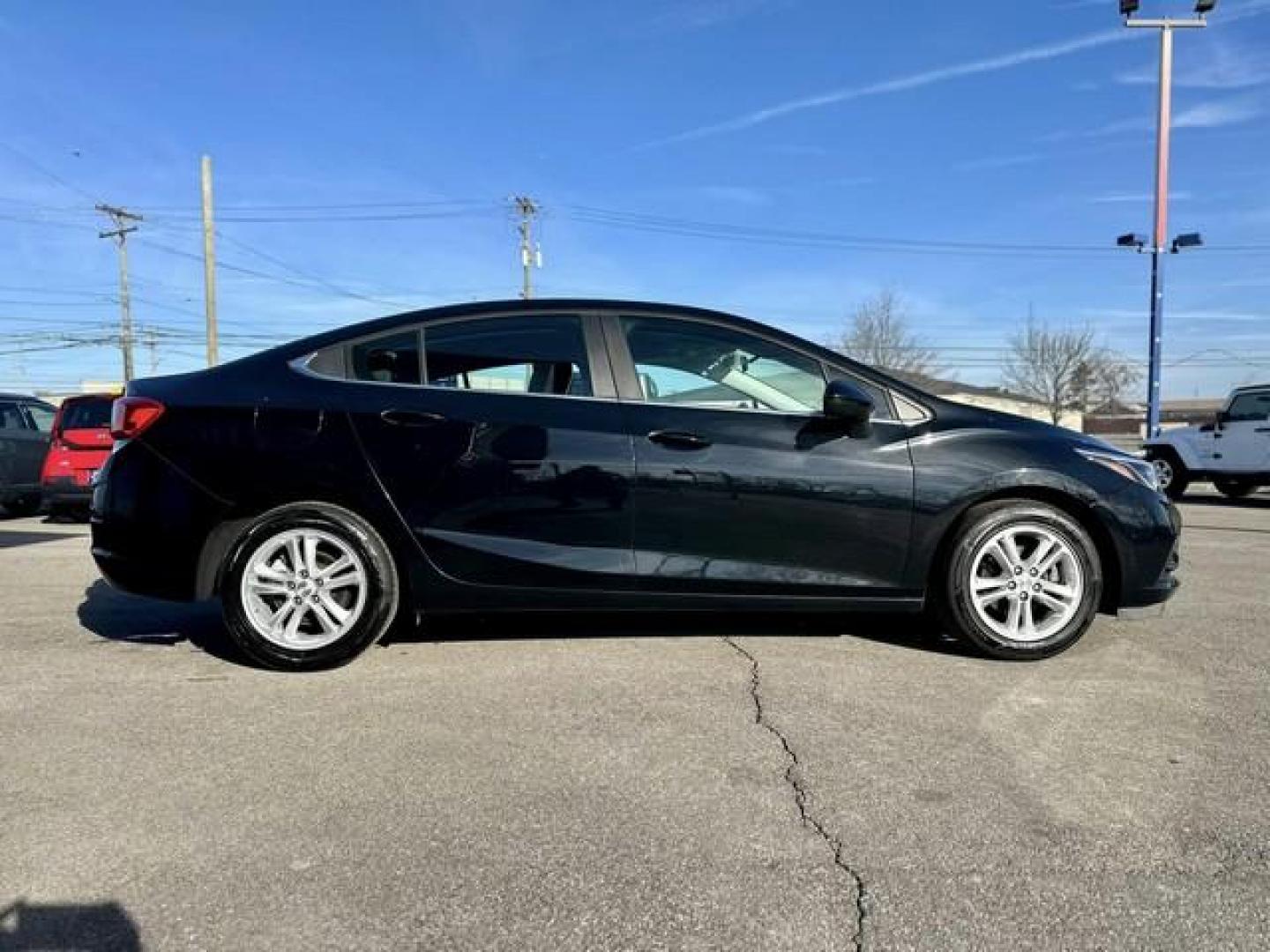 2017 BLACK CHEVROLET CRUZE (1G1BE5SM7H7) with an L4,1.4L(85 CID),DOHC engine, AUTOMATIC transmission, located at 14600 Frazho Road, Warren, MI, 48089, (586) 776-3400, 42.485996, -82.974220 - Photo#3