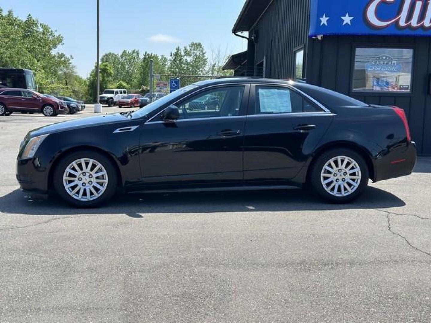 2013 BLACK CADILLAC CTS (1G6DE5E50D0) with an V6,3.0L(182 CID),DOHC engine, AUTOMATIC transmission, located at 14600 Frazho Road, Warren, MI, 48089, (586) 776-3400, 42.485996, -82.974220 - Photo#5