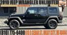 2010 BLACK /BLACK JEEP WRANGLER (1J4BA3H18AL) with an V6,3.8L(231 CID),OHV engine, AUTOMATIC transmission, located at 14600 Frazho Road, Warren, MI, 48089, (586) 776-3400, 42.485996, -82.974220 - Photo#0