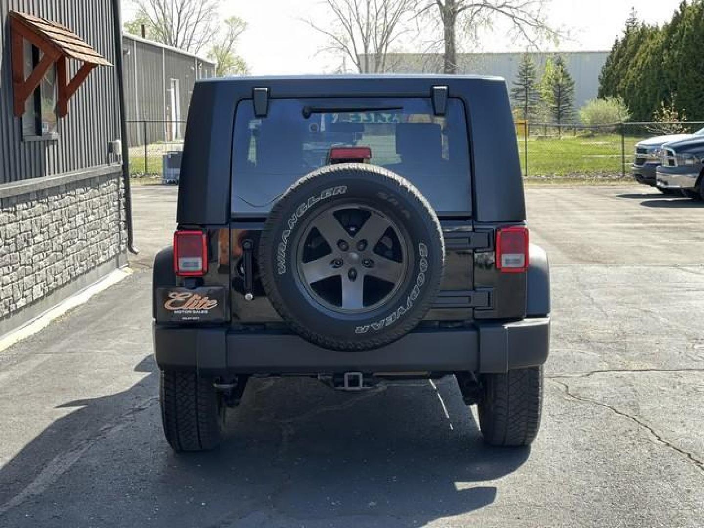 2010 BLACK /BLACK JEEP WRANGLER (1J4BA3H18AL) with an V6,3.8L(231 CID),OHV engine, AUTOMATIC transmission, located at 14600 Frazho Road, Warren, MI, 48089, (586) 776-3400, 42.485996, -82.974220 - Photo#6