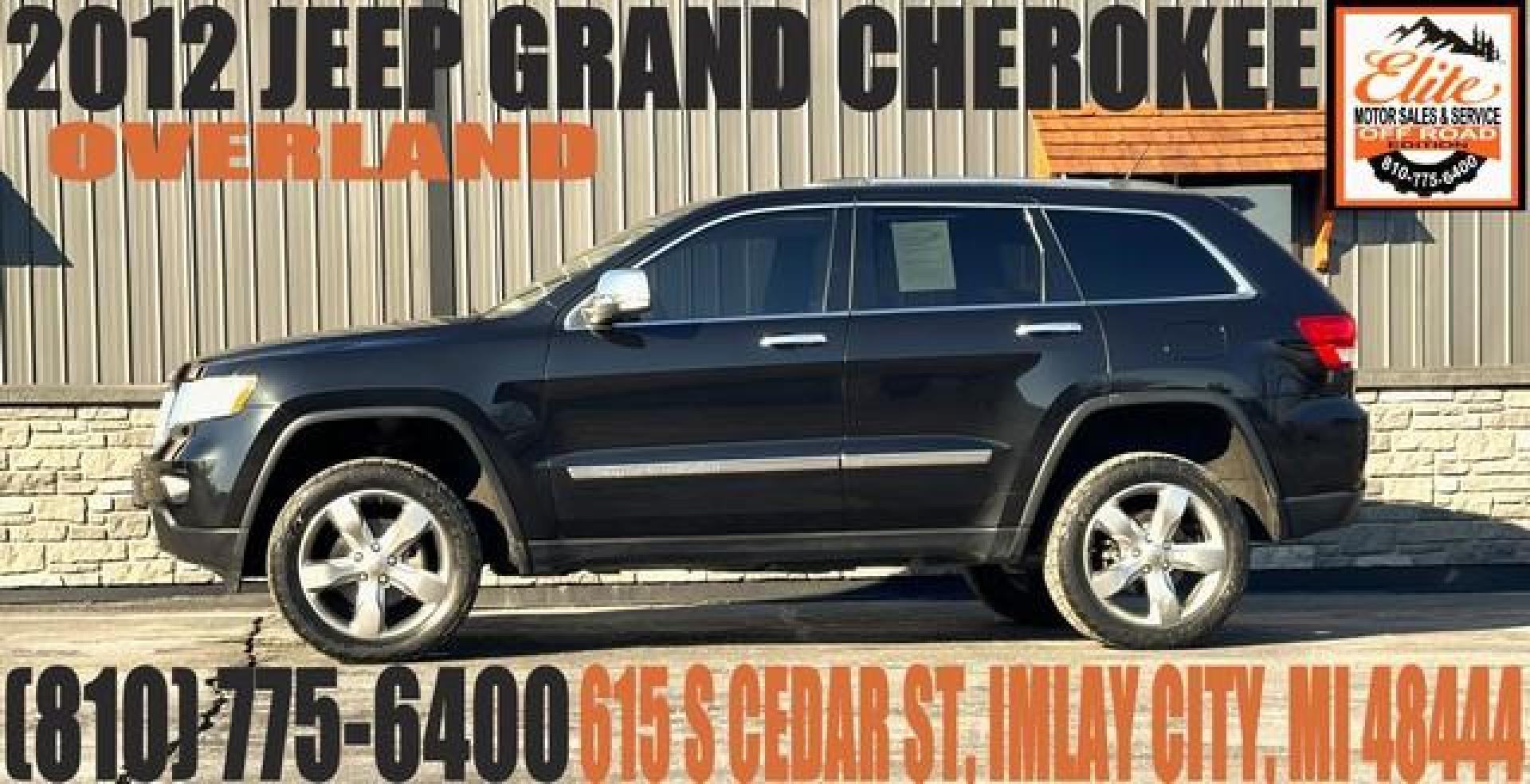 2012 BLACK JEEP GRAND CHEROKEE (1C4RJFCG9CC) with an V6,3.6L(220 CID),DOHC engine, AUTOMATIC transmission, located at 14600 Frazho Road, Warren, MI, 48089, (586) 776-3400, 42.485996, -82.974220 - Photo#0