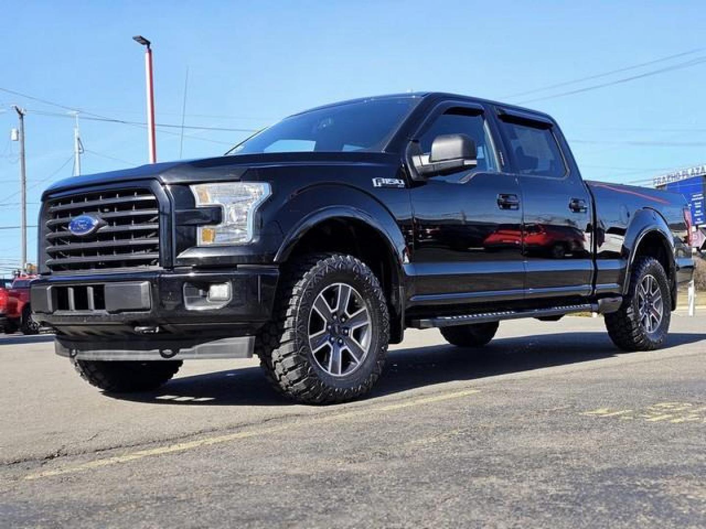 2017 BLACK FORD F-150 (1FTFW1EF9HF) with an V8,5.0L(302 CID),DOHC engine, AUTOMATIC transmission, located at 14600 Frazho Road, Warren, MI, 48089, (586) 776-3400, 42.485996, -82.974220 - Photo#0