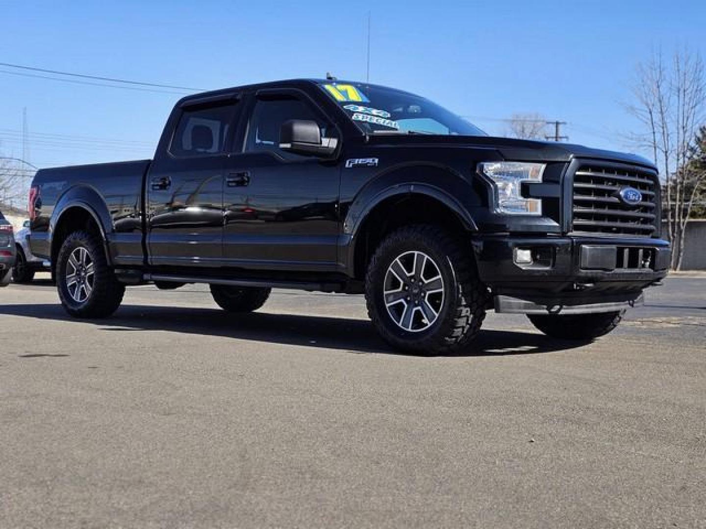 2017 BLACK FORD F-150 (1FTFW1EF9HF) with an V8,5.0L(302 CID),DOHC engine, AUTOMATIC transmission, located at 14600 Frazho Road, Warren, MI, 48089, (586) 776-3400, 42.485996, -82.974220 - Photo#2