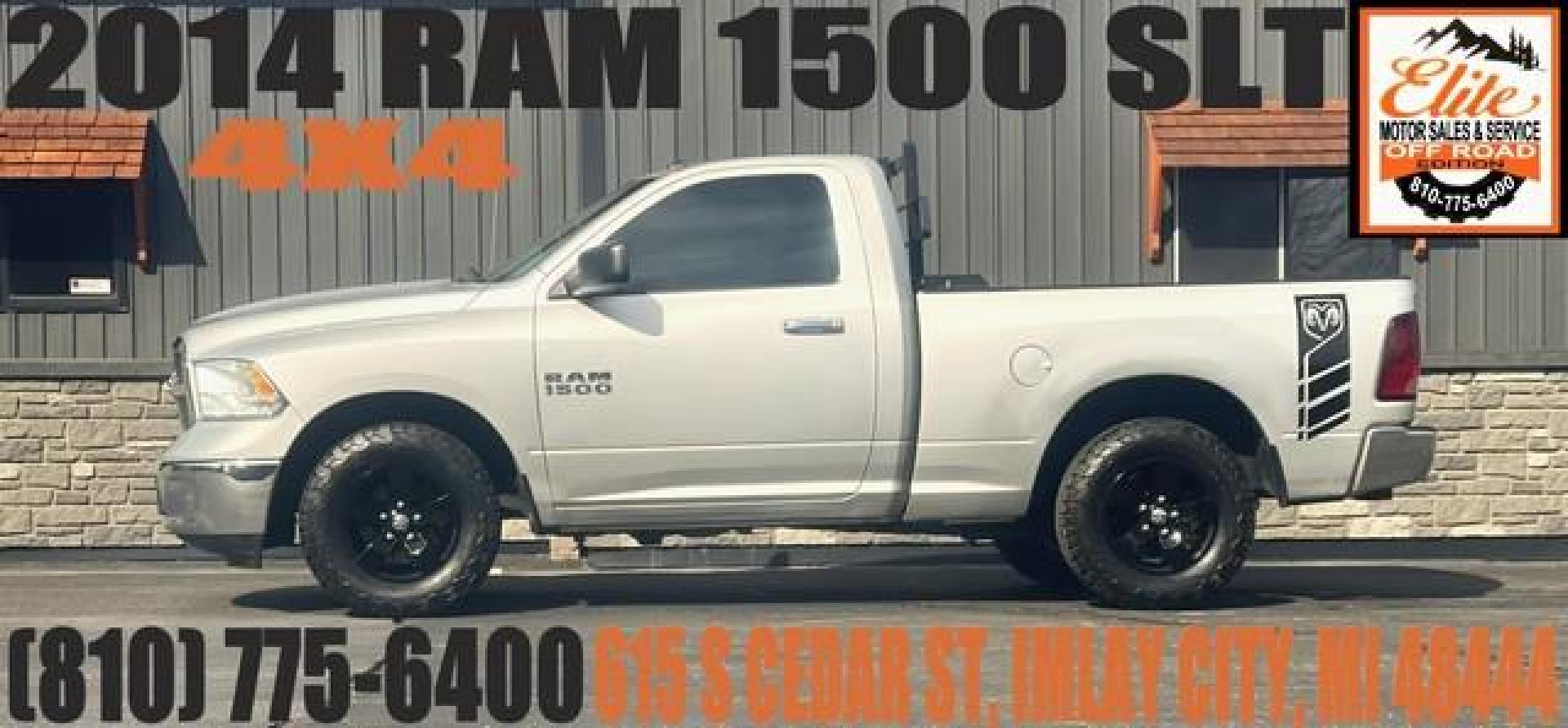 2014 SILVER RAM 1500 (3C6JR7BG2EG) with an V6,3.6L(220 CID),DOHC engine, AUTOMATIC transmission, located at 14600 Frazho Road, Warren, MI, 48089, (586) 776-3400, 42.485996, -82.974220 - Photo#0