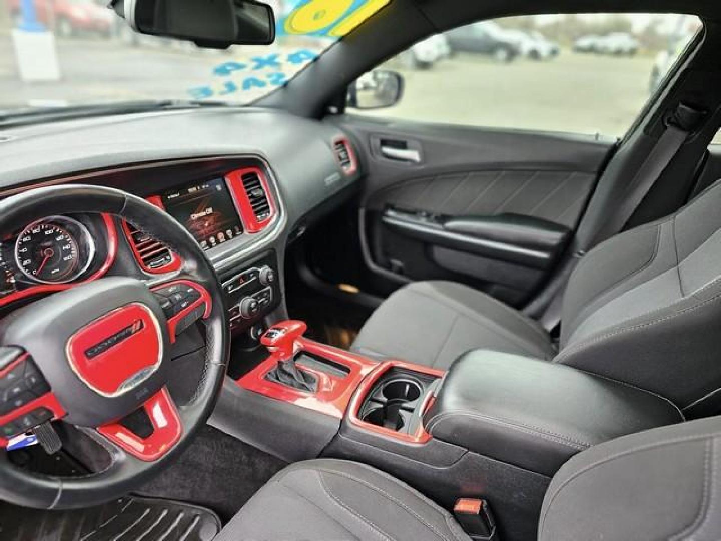 2016 BLACK DODGE CHARGER (2C3CDXJG7GH) with an V6,3.6L(220 CID),DOHC engine, AUTOMATIC transmission, located at 14600 Frazho Road, Warren, MI, 48089, (586) 776-3400, 42.485996, -82.974220 - Photo#13