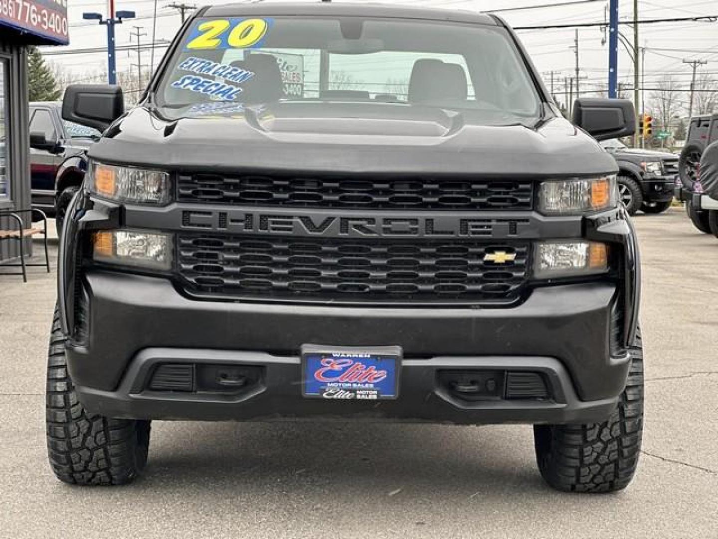 2020 BLACK CHEVROLET SILVERADO 1500 (1GCRYAEH7LZ) with an ,( CID), engine, AUTOMATIC transmission, located at 14600 Frazho Road, Warren, MI, 48089, (586) 776-3400, 42.485996, -82.974220 - Photo#1