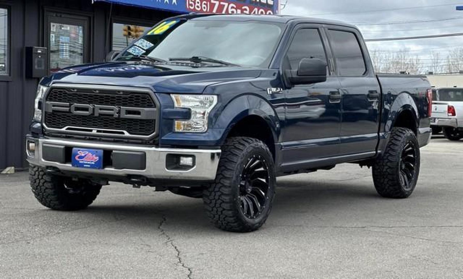 2016 BLUE FORD F-150 (1FTEW1EF9GF) with an V8,5.0L(302 CID),DOHC engine, AUTOMATIC transmission, located at 14600 Frazho Road, Warren, MI, 48089, (586) 776-3400, 42.485996, -82.974220 - Photo#0