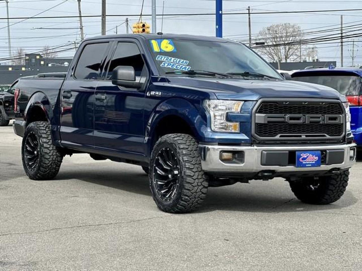 2016 BLUE FORD F-150 (1FTEW1EF9GF) with an V8,5.0L(302 CID),DOHC engine, AUTOMATIC transmission, located at 14600 Frazho Road, Warren, MI, 48089, (586) 776-3400, 42.485996, -82.974220 - Photo#2