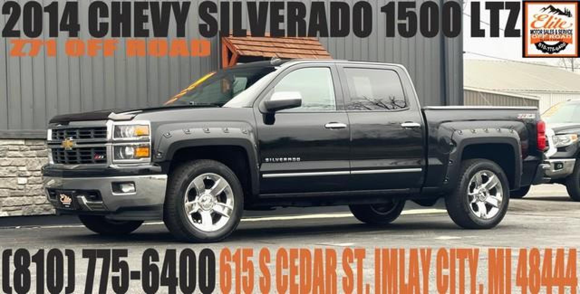 2014 BLACK CHEVROLET SILVERADO 1500 (3GCUKSEC2EG) with an V8,5.3L(325 CID),OHV engine, AUTOMATIC transmission, located at 14600 Frazho Road, Warren, MI, 48089, (586) 776-3400, 42.485996, -82.974220 - Photo#0