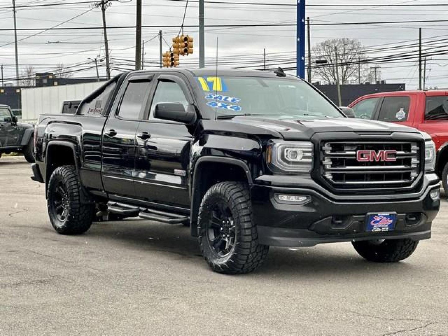 2017 BLACK GMC SIERRA 1500 (1GTV2NEC0HZ) with an V8,5.3L(325 CID),OHV engine, AUTOMATIC transmission, located at 14600 Frazho Road, Warren, MI, 48089, (586) 776-3400, 42.485996, -82.974220 - Photo#2