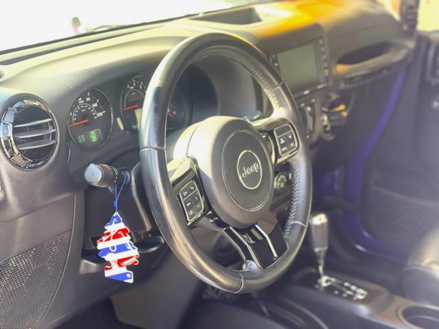 2016 XTREME PURPLE PEARL JEEP WRANGLER (1C4BJWEG4GL) with an V6,3.6L(220 CID),DOHC engine, AUTOMATIC transmission, located at 14600 Frazho Road, Warren, MI, 48089, (586) 776-3400, 42.485996, -82.974220 - Photo#9