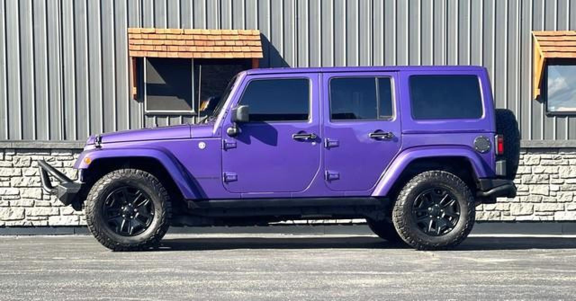 2016 XTREME PURPLE PEARL JEEP WRANGLER (1C4BJWEG4GL) with an V6,3.6L(220 CID),DOHC engine, AUTOMATIC transmission, located at 14600 Frazho Road, Warren, MI, 48089, (586) 776-3400, 42.485996, -82.974220 - Photo#1