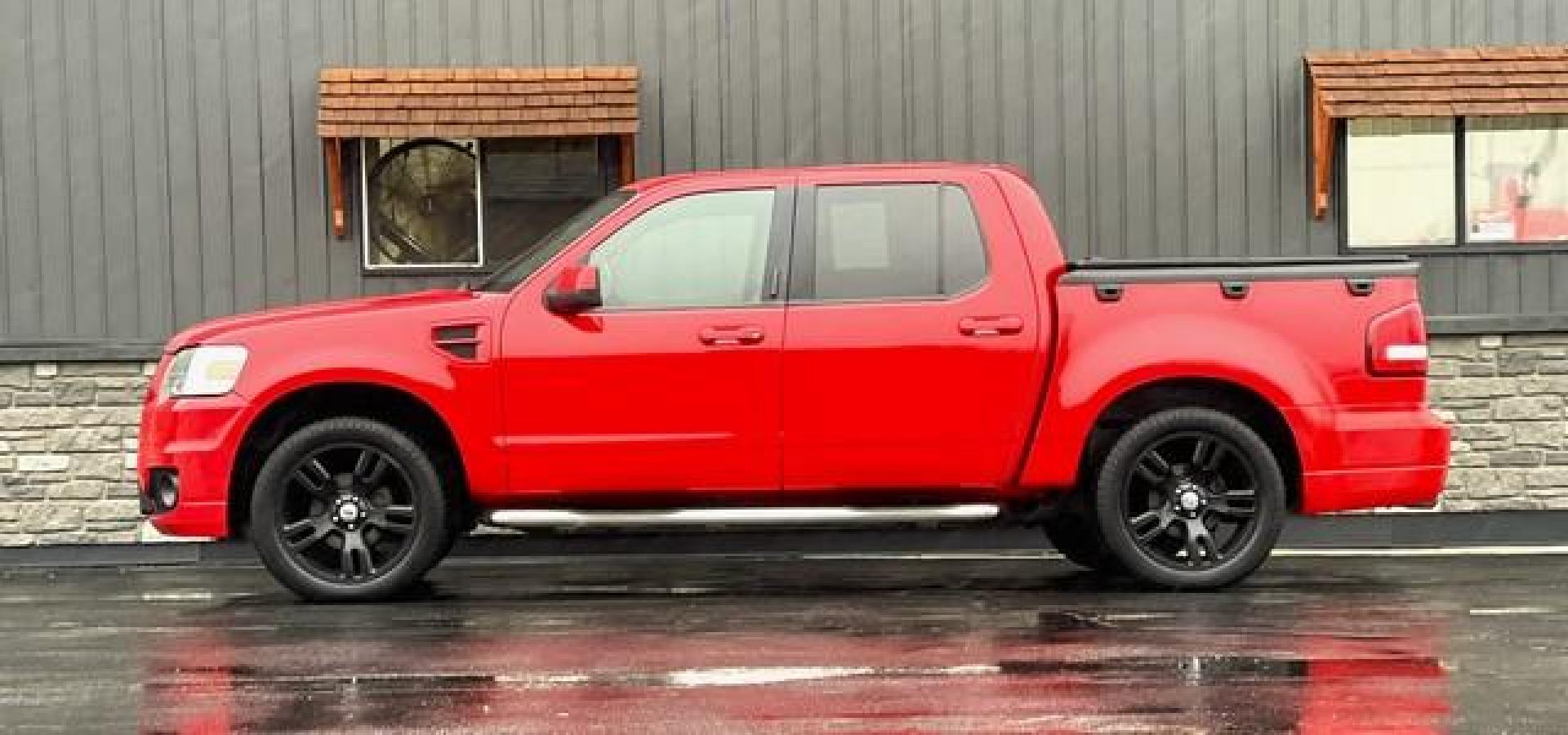 2010 RED FORD EXPLORER SPORT TRAC (1FMEU2D89AU) with an V8,4.6L(281 CID),SOHC engine, AUTOMATIC transmission, located at 14600 Frazho Road, Warren, MI, 48089, (586) 776-3400, 42.485996, -82.974220 - Photo#1