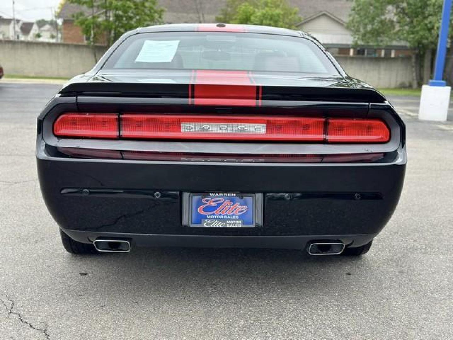 2013 BLACK DODGE CHALLENGER (2C3CDYAG6DH) with an V6,3.6L(220 CID),DOHC engine, AUTOMATIC transmission, located at 14600 Frazho Road, Warren, MI, 48089, (586) 776-3400, 42.485996, -82.974220 - Photo#12