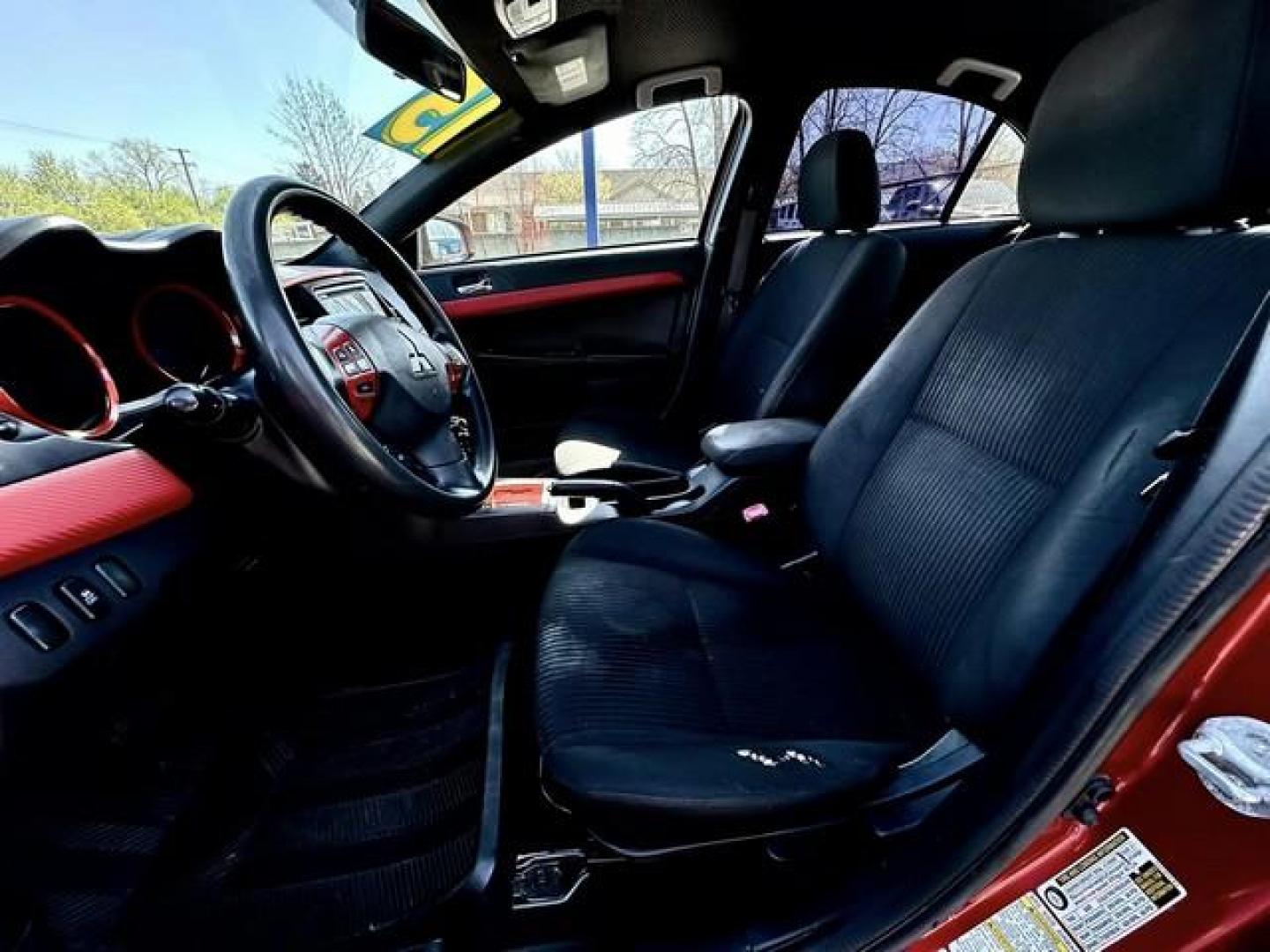 2015 RED MITSUBISHI LANCER (JA32U2FU7FU) with an L4,2.0L(122 CID),DOHC engine, AUTOMATIC transmission, located at 14600 Frazho Road, Warren, MI, 48089, (586) 776-3400, 42.485996, -82.974220 - Photo#9