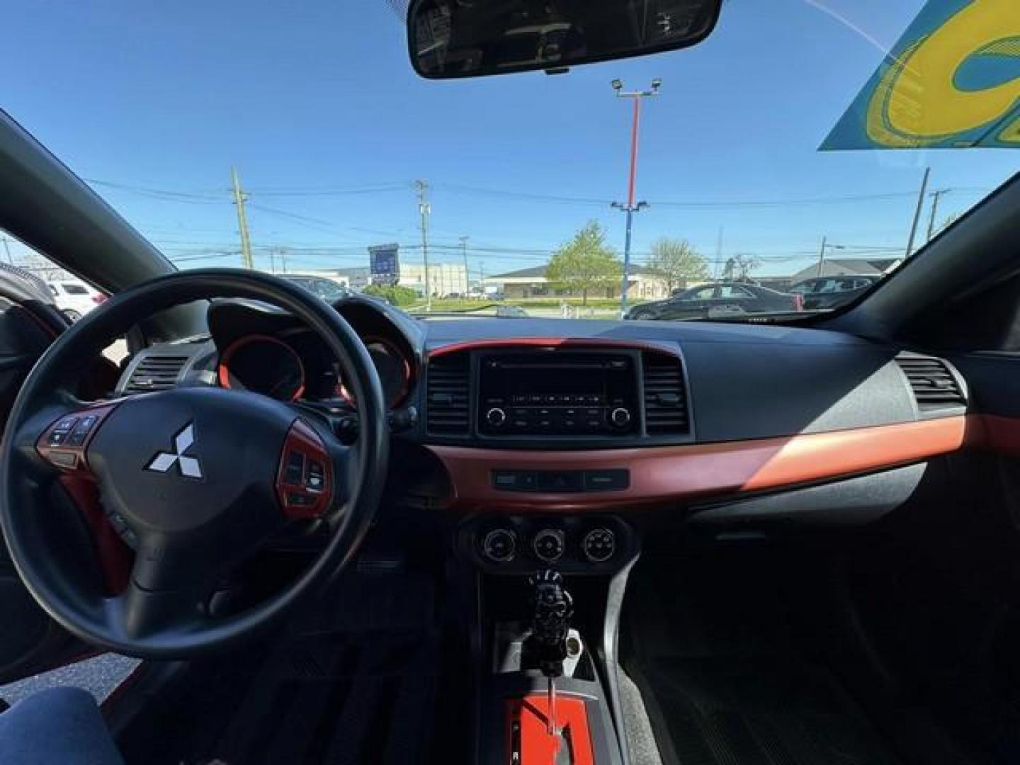 2015 RED MITSUBISHI LANCER (JA32U2FU7FU) with an L4,2.0L(122 CID),DOHC engine, AUTOMATIC transmission, located at 14600 Frazho Road, Warren, MI, 48089, (586) 776-3400, 42.485996, -82.974220 - Photo#7