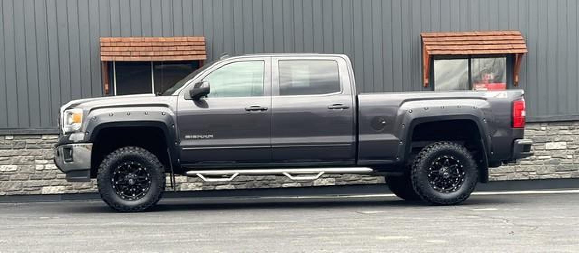 2014 GRAY GMC SIERRA 1500 (3GTU2UEC5EG) with an V8,5.3L(325 CID),OHV engine, AUTOMATIC transmission, located at 14600 Frazho Road, Warren, MI, 48089, (586) 776-3400, 42.485996, -82.974220 - Photo#1