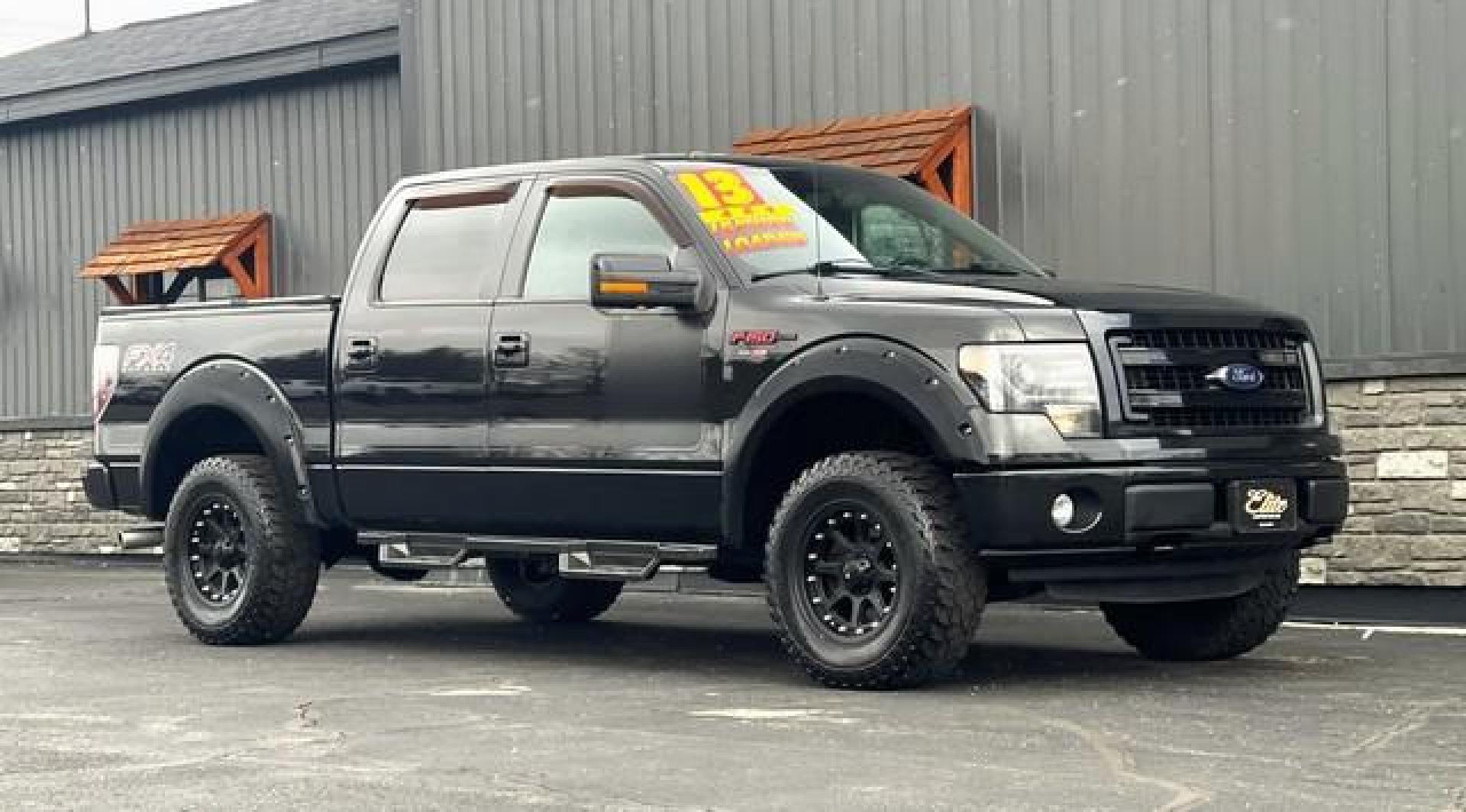 2013 BLACK FORD F-150 (1FTFW1EF0DF) with an V8,5.0L(302 CID),DOHC engine, AUTOMATIC transmission, located at 14600 Frazho Road, Warren, MI, 48089, (586) 776-3400, 42.485996, -82.974220 - Photo#3