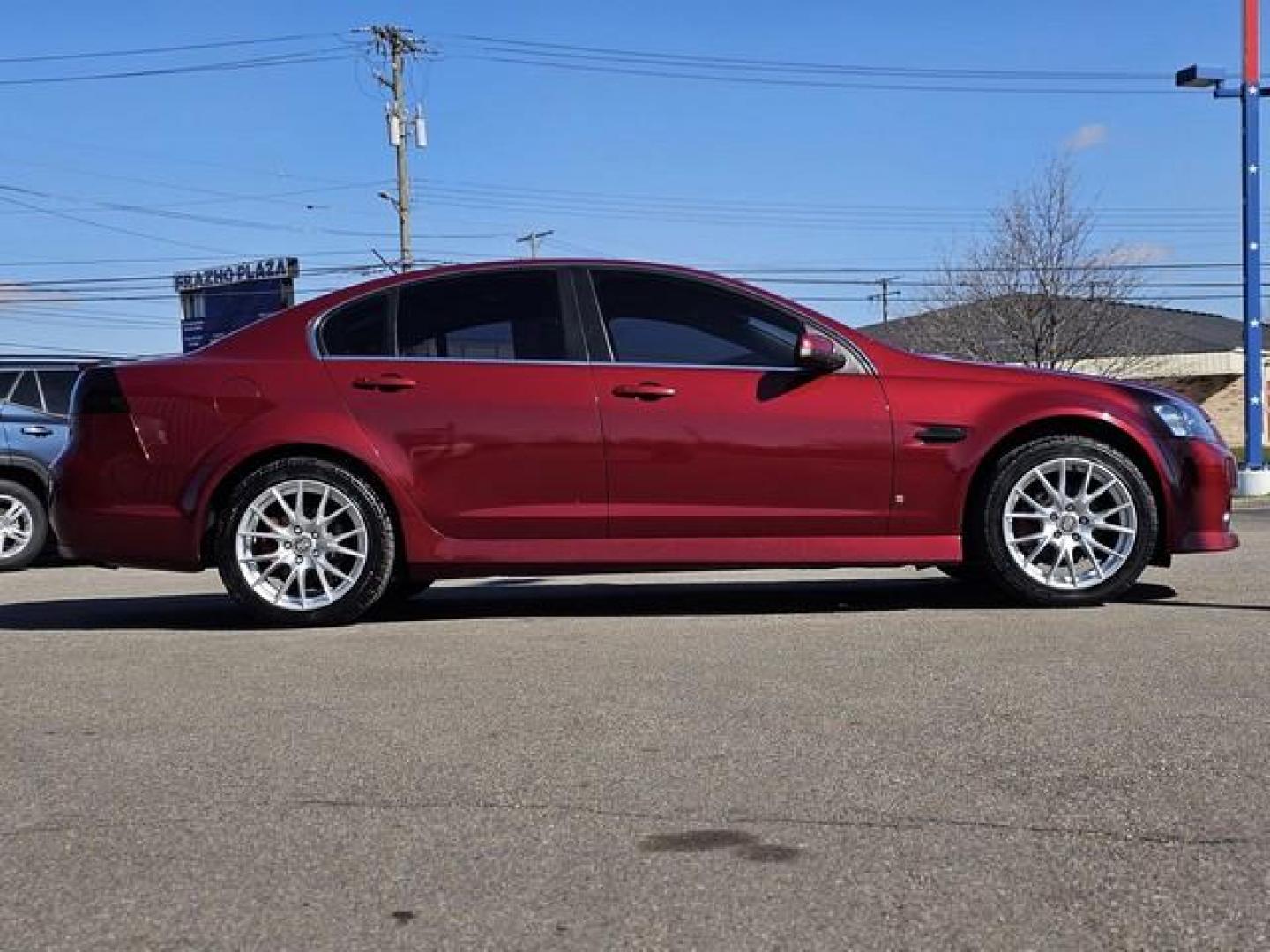 2009 RED PONTIAC G8 (6G2ER57789L) with an V6,3.6L(217 CID),DOHC engine, AUTOMATIC transmission, located at 14600 Frazho Road, Warren, MI, 48089, (586) 776-3400, 42.485996, -82.974220 - Photo#3