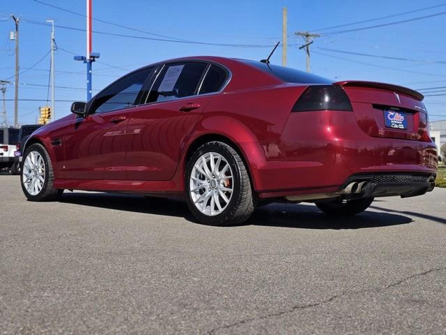 2009 RED PONTIAC G8 (6G2ER57789L) with an V6,3.6L(217 CID),DOHC engine, AUTOMATIC transmission, located at 14600 Frazho Road, Warren, MI, 48089, (586) 776-3400, 42.485996, -82.974220 - Photo#6