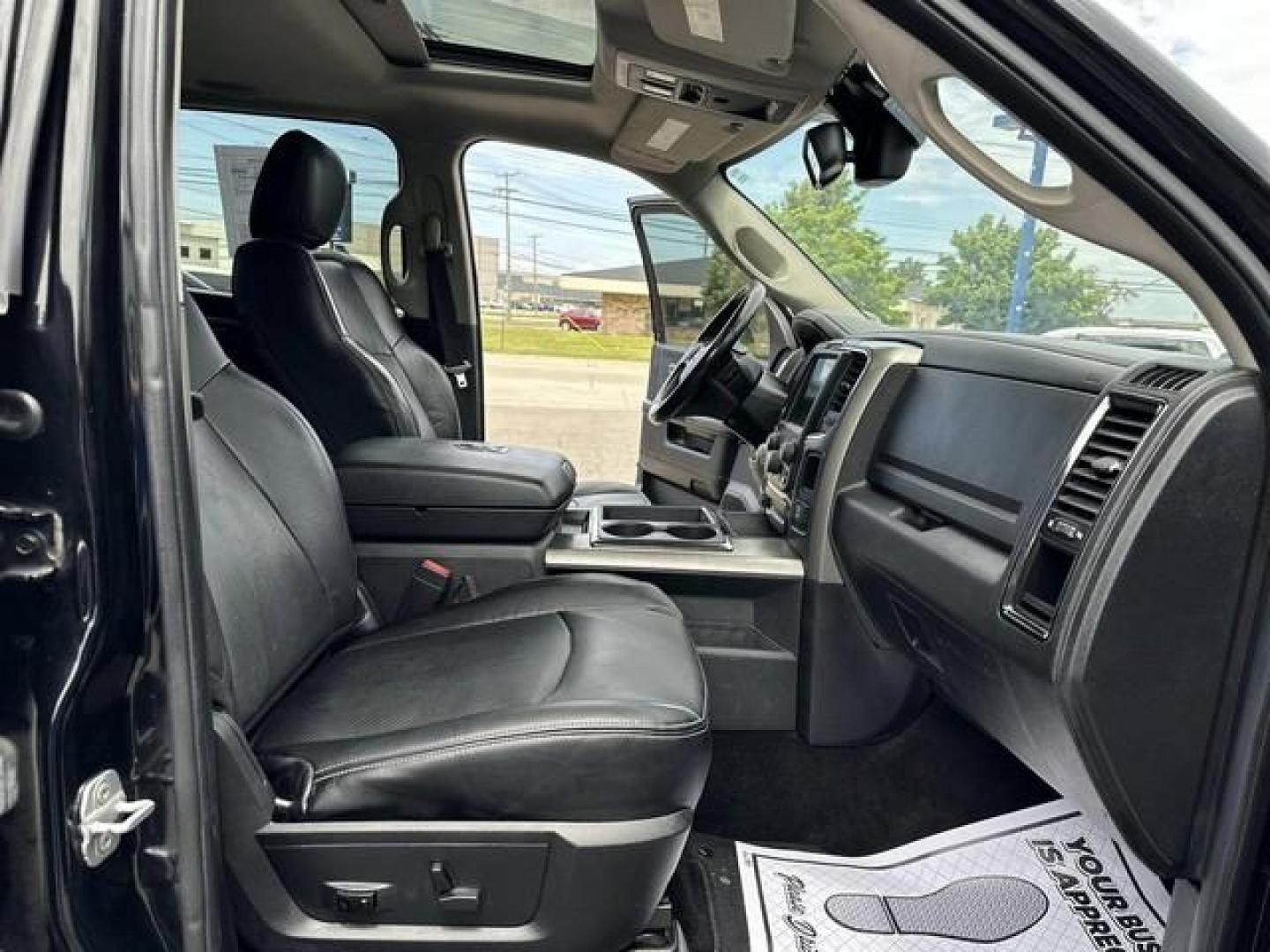 2014 BLACK RAM 1500 (1C6RR7MTXES) with an V8,5.7L(345 CID),OHV engine, AUTOMATIC transmission, located at 14600 Frazho Road, Warren, MI, 48089, (586) 776-3400, 42.485996, -82.974220 - Photo#17