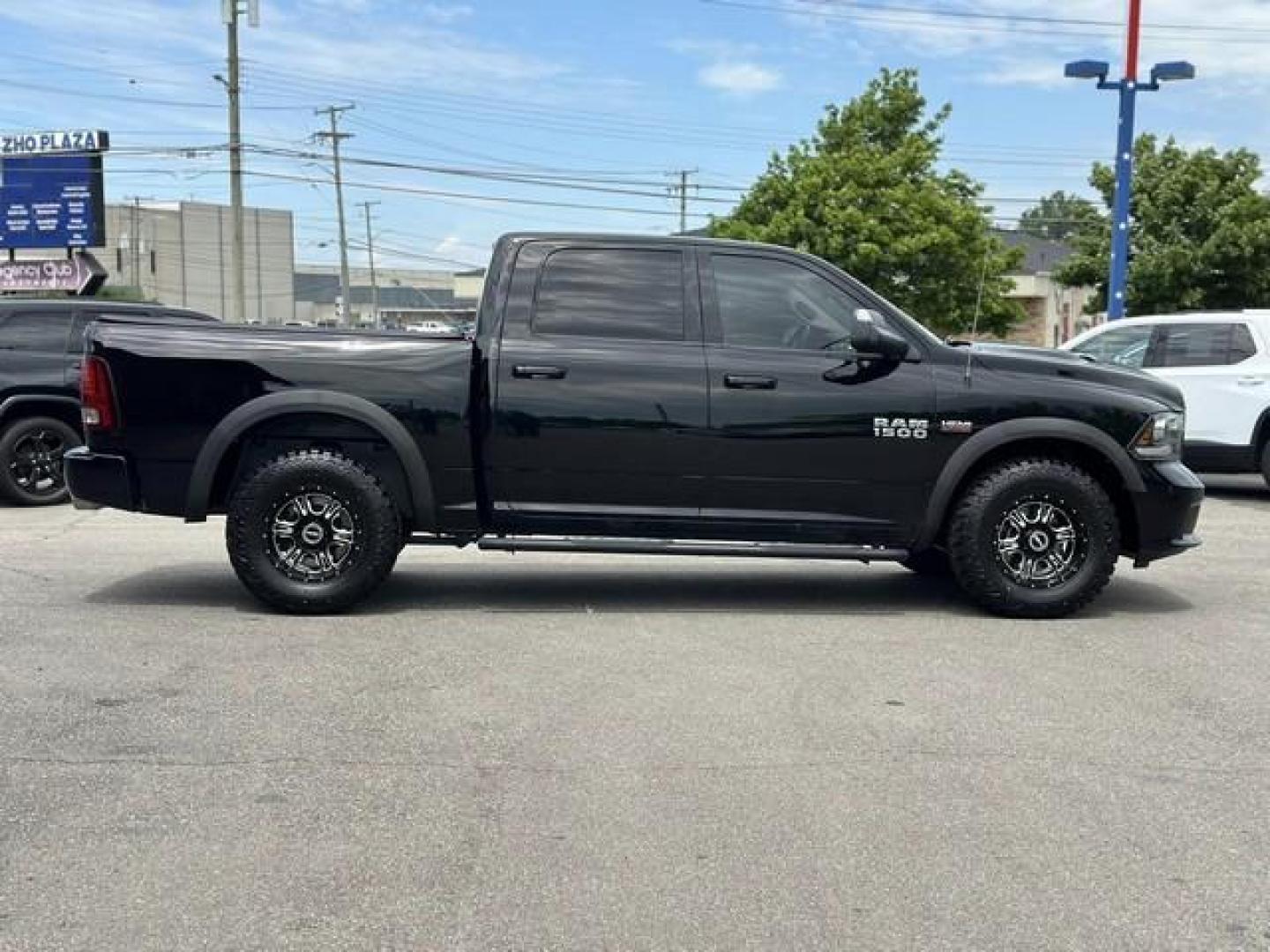 2014 BLACK RAM 1500 (1C6RR7MTXES) with an V8,5.7L(345 CID),OHV engine, AUTOMATIC transmission, located at 14600 Frazho Road, Warren, MI, 48089, (586) 776-3400, 42.485996, -82.974220 - Photo#3