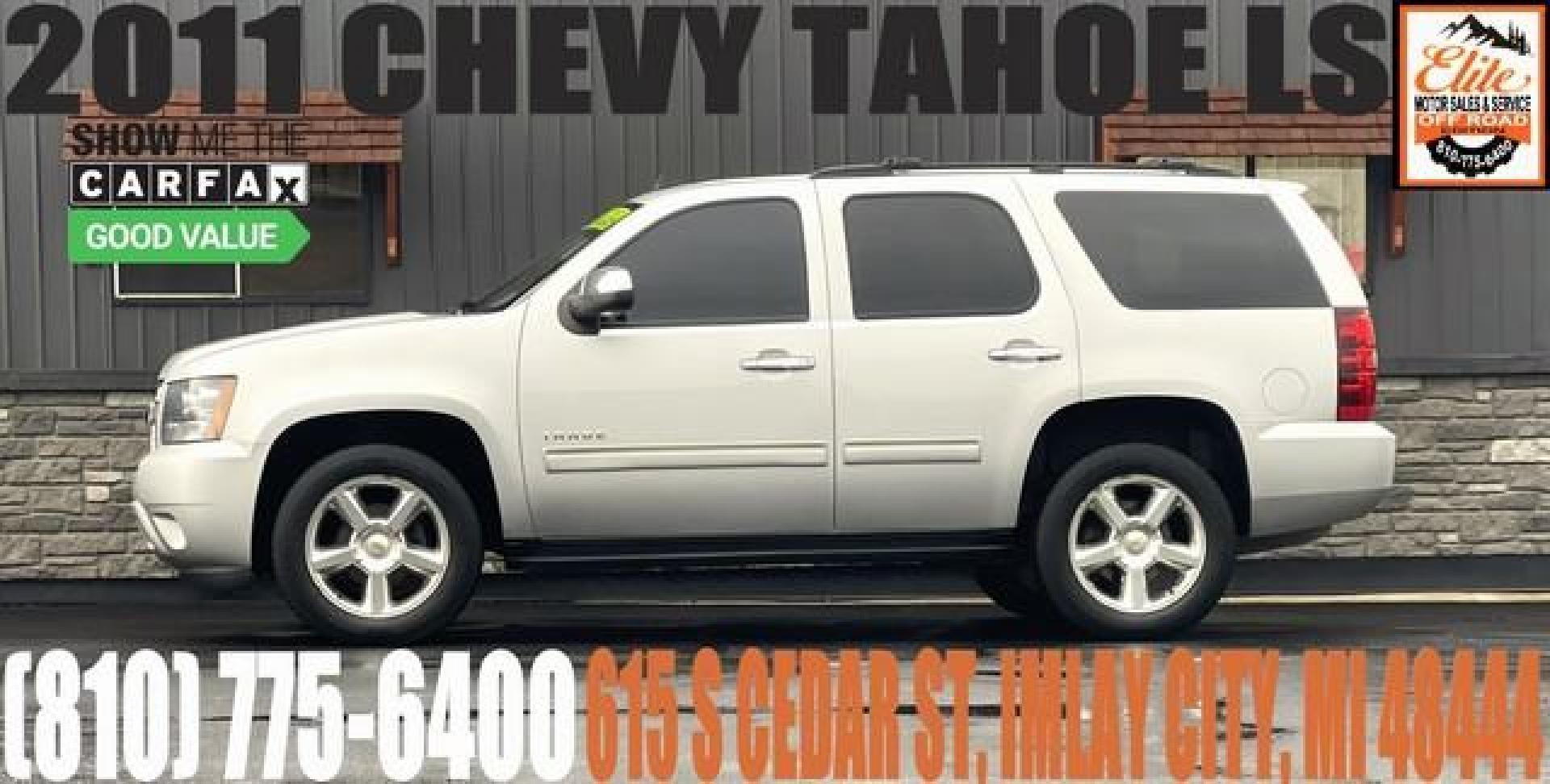 2011 SILVER CHEVROLET TAHOE (1GNSKAE04BR) with an V8,5.3L(325 CID),OHV engine, AUTOMATIC transmission, located at 14600 Frazho Road, Warren, MI, 48089, (586) 776-3400, 42.485996, -82.974220 - Photo#0