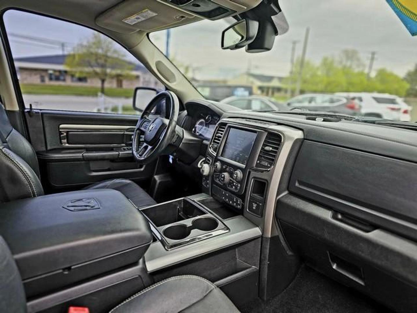 2015 BLACK RAM 1500 (1C6RR7MT2FS) with an V8,5.7L(345 CID),OHV engine, AUTOMATIC transmission, located at 14600 Frazho Road, Warren, MI, 48089, (586) 776-3400, 42.485996, -82.974220 - Photo#18